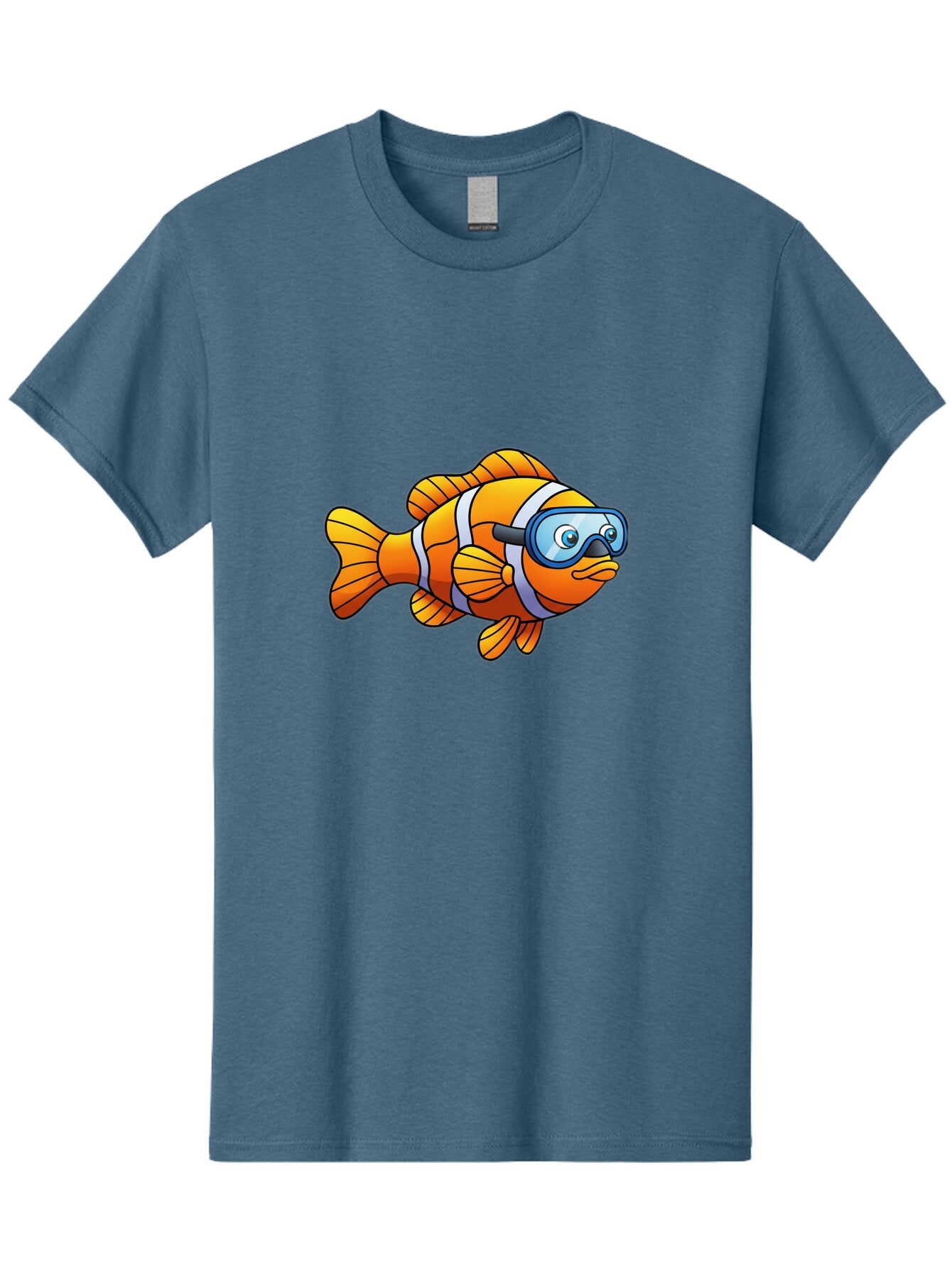Clown-Fish-1 Men'S Graphic Tee, 100% Cotton, Comfortable Casual Summer Wear, Machine Washable, Vintage Camera, Old Camera, Antique Camera, Black Camera, Classic Photography, Photography Equipment, Nostalgic Device, Film Camera, Camera Art Baq537 4