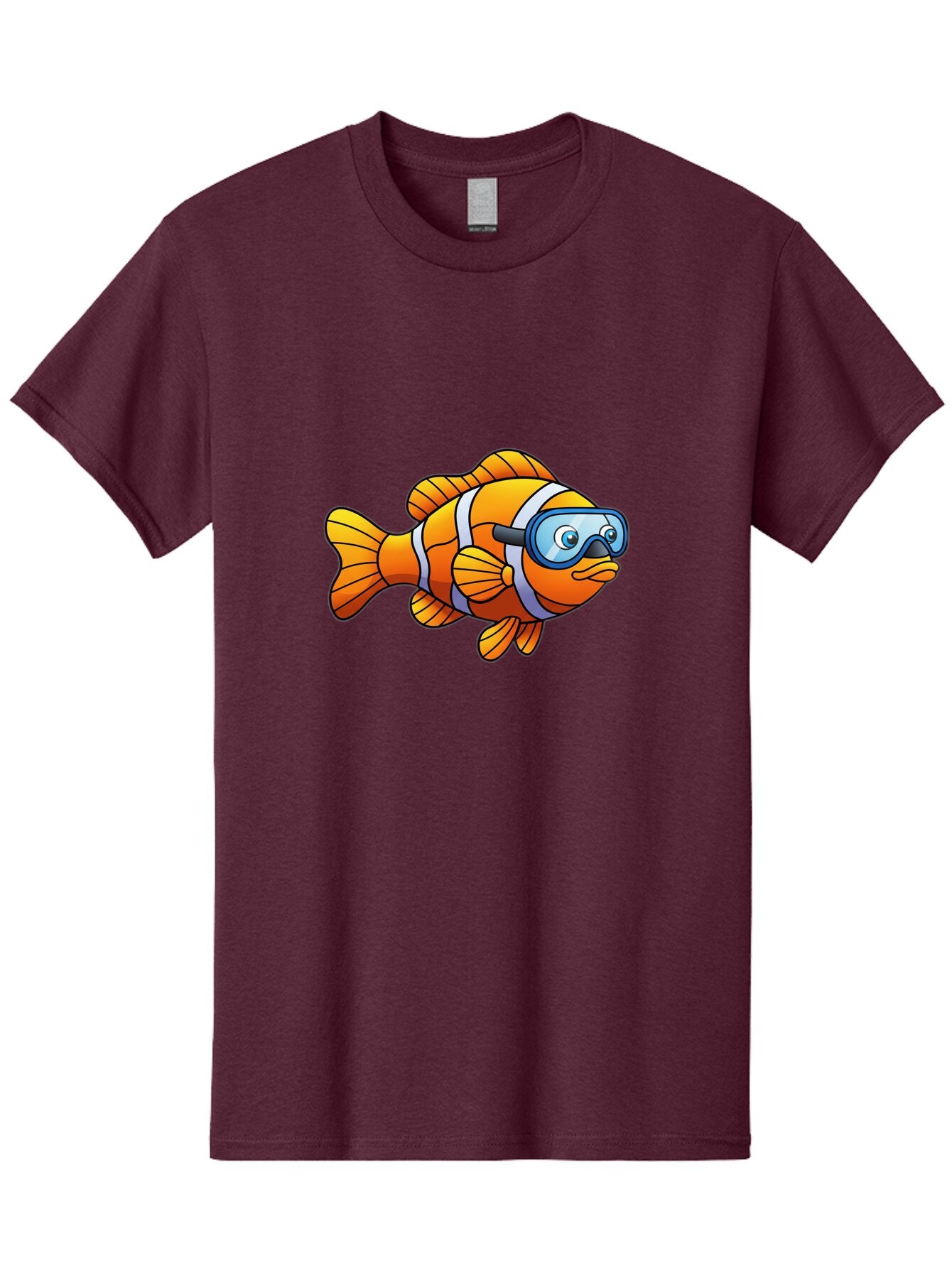 Clown-Fish-1 Men'S Graphic Tee, 100% Cotton, Comfortable Casual Summer Wear, Machine Washable, Vintage Camera, Old Camera, Antique Camera, Black Camera, Classic Photography, Photography Equipment, Nostalgic Device, Film Camera, Camera Art Baq537 10