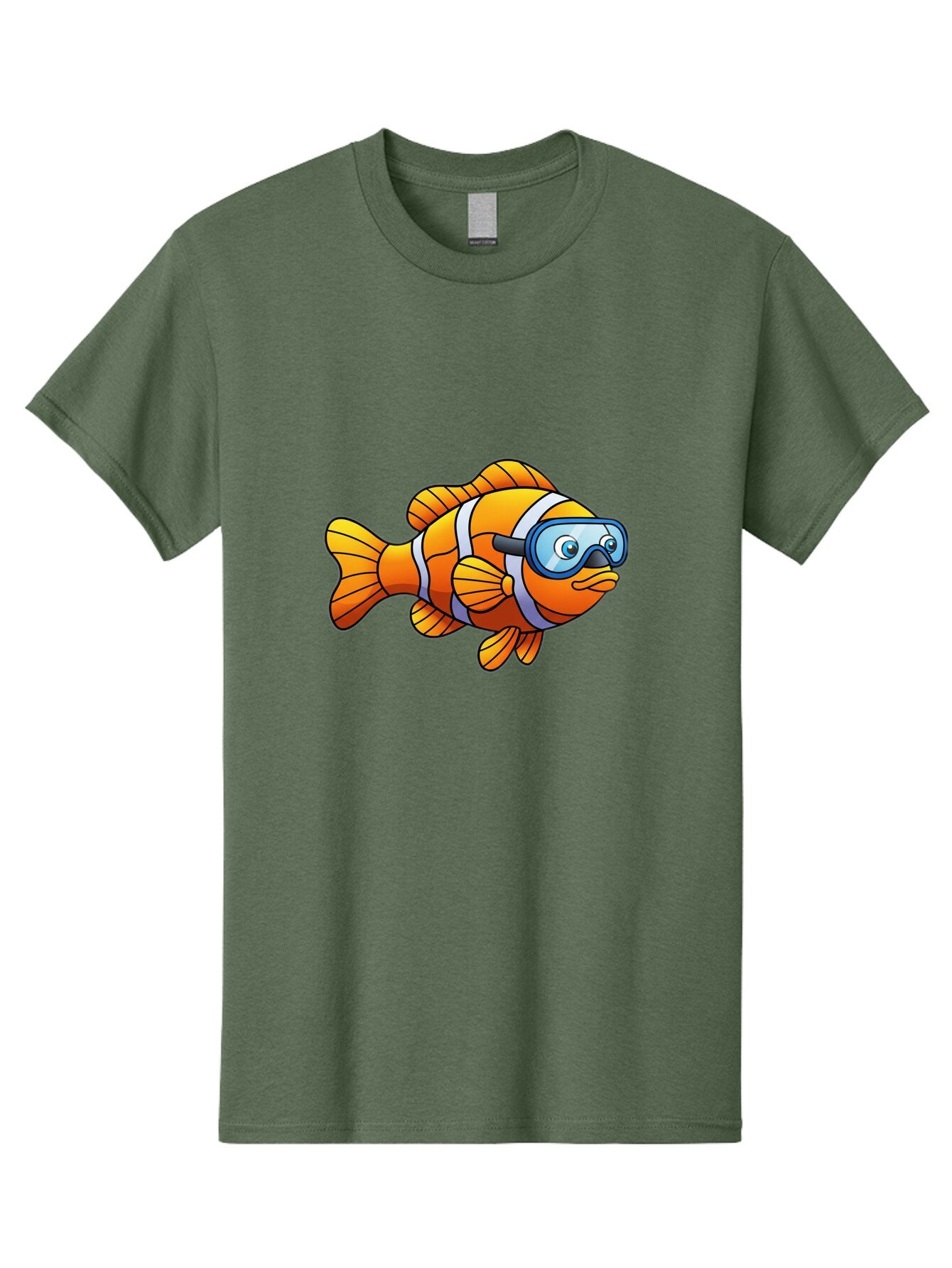 Clown-Fish-1 Men'S Graphic Tee, 100% Cotton, Comfortable Casual Summer Wear, Machine Washable, Vintage Camera, Old Camera, Antique Camera, Black Camera, Classic Photography, Photography Equipment, Nostalgic Device, Film Camera, Camera Art Baq537 6