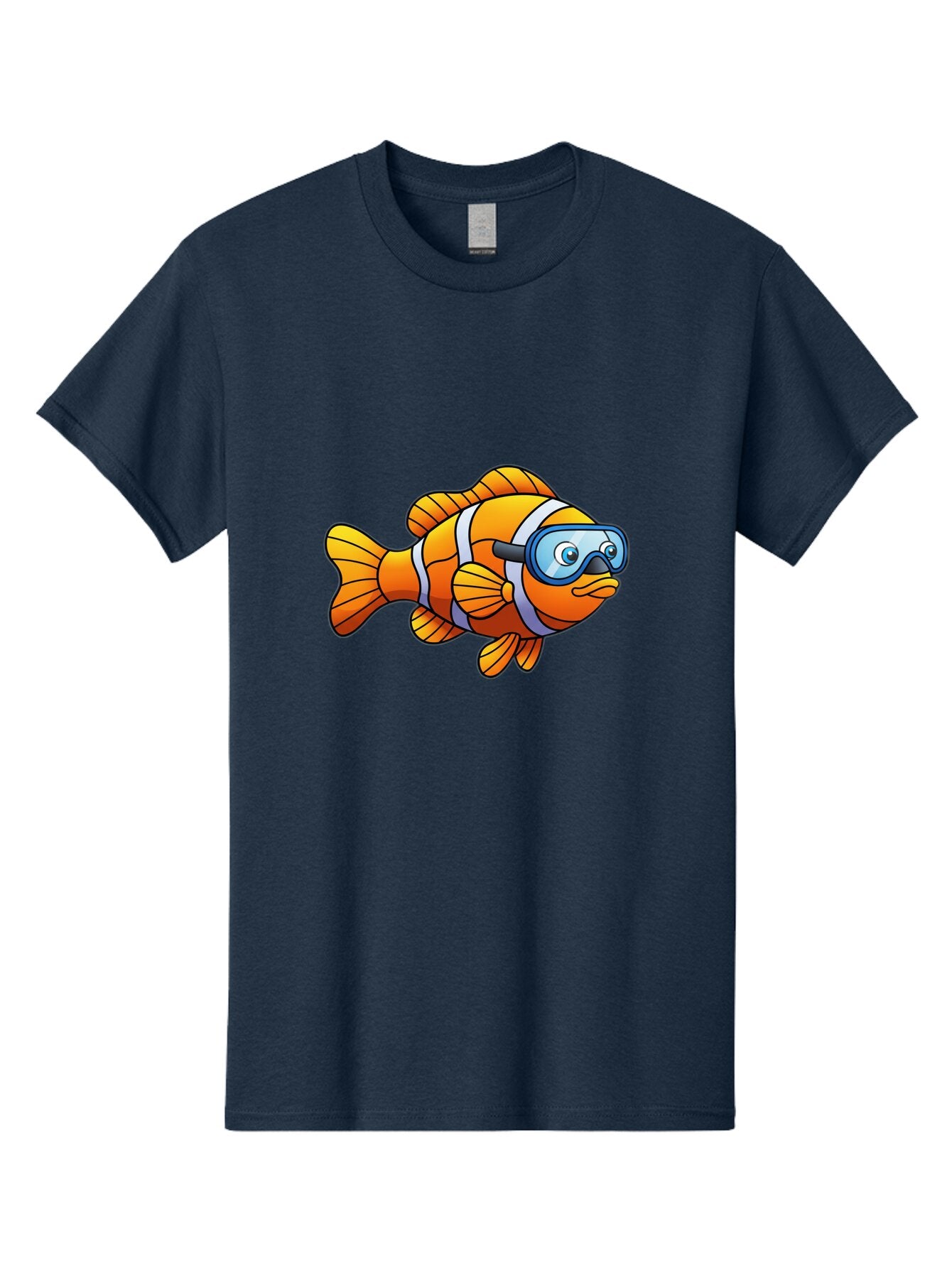 Clown-Fish-1 Men'S Graphic Tee, 100% Cotton, Comfortable Casual Summer Wear, Machine Washable, Vintage Camera, Old Camera, Antique Camera, Black Camera, Classic Photography, Photography Equipment, Nostalgic Device, Film Camera, Camera Art Baq537 7