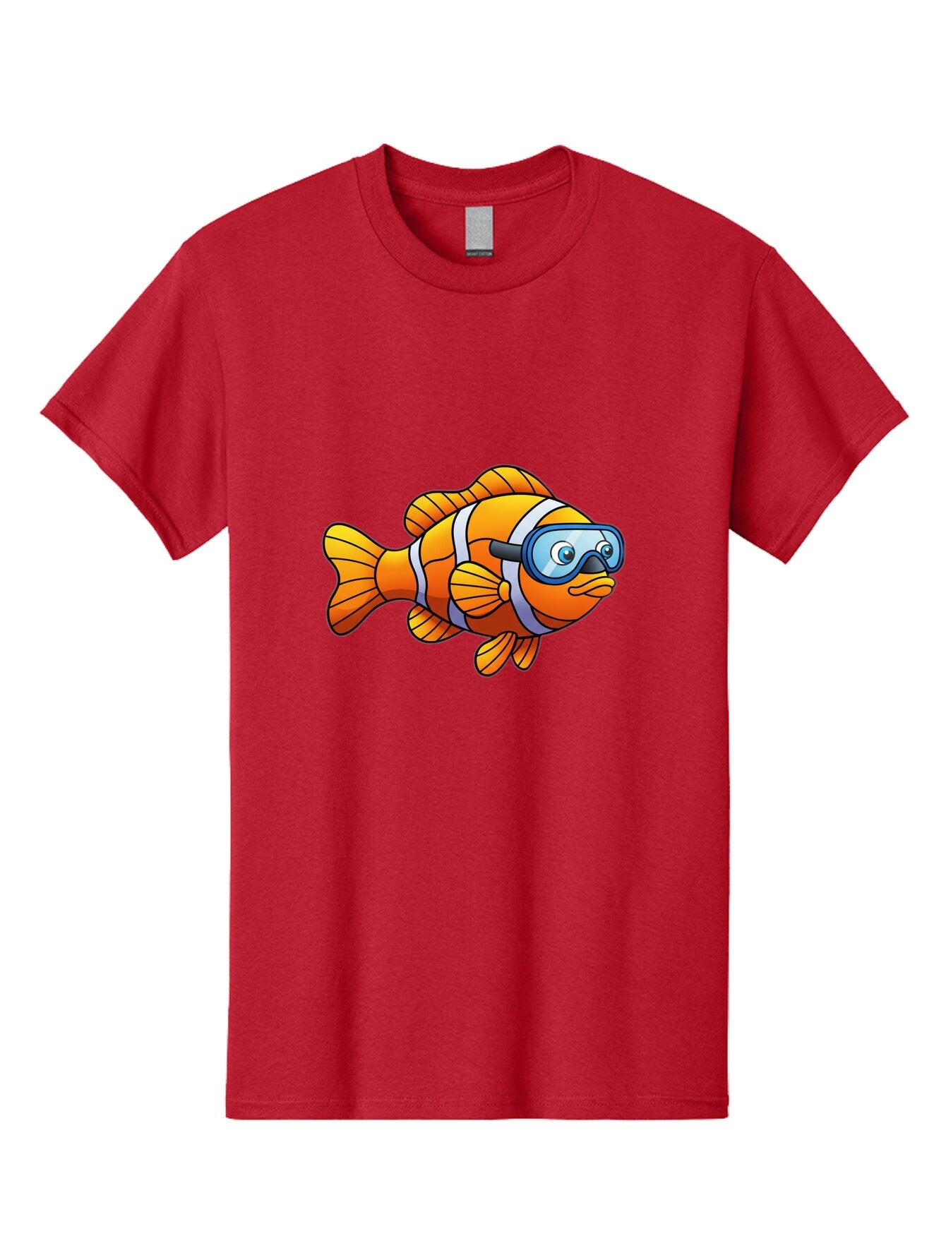 Clown-Fish-1 Men'S Graphic Tee, 100% Cotton, Comfortable Casual Summer Wear, Machine Washable, Vintage Camera, Old Camera, Antique Camera, Black Camera, Classic Photography, Photography Equipment, Nostalgic Device, Film Camera, Camera Art Baq537 3