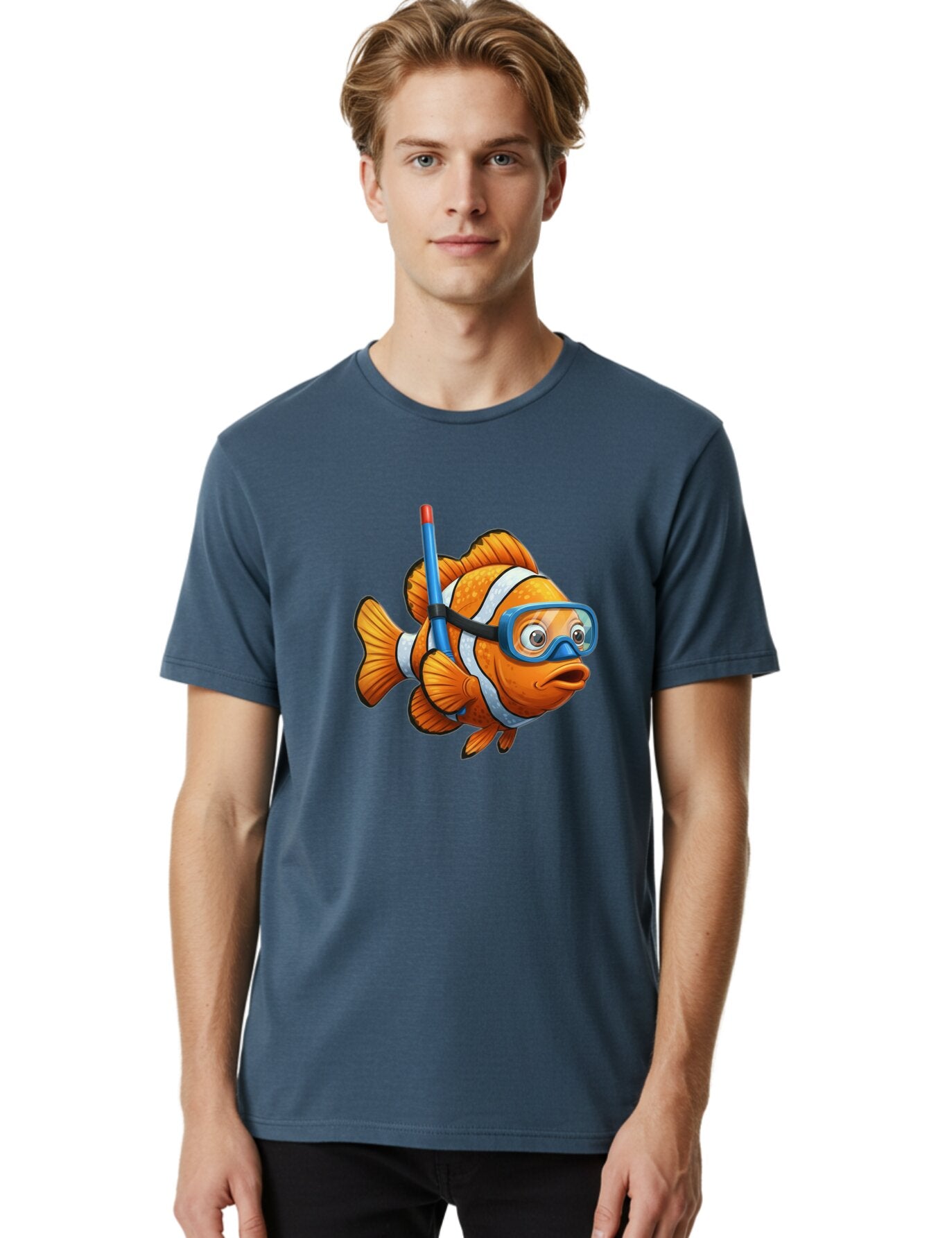 Clown-Fish Men'S Graphic Tee, 100% Cotton, Comfortable Casual Summer Wear, Machine Washable, Vintage Camera, Old Camera, Antique Camera, Black Camera, Classic Photography, Photography Equipment, Nostalgic Device, Film Camera, Camera Art Baq540 30