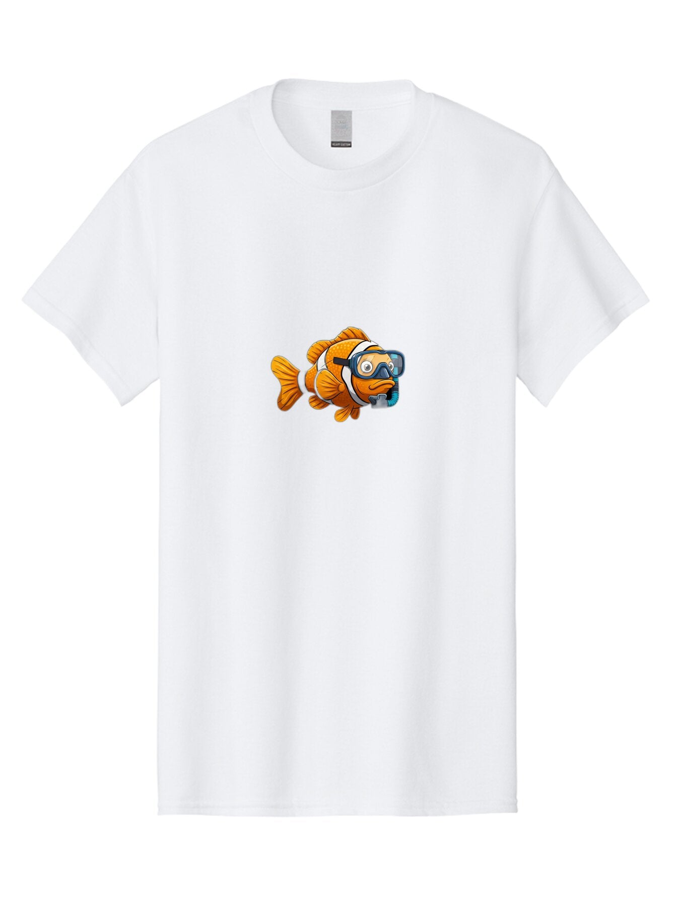 Clownfish-Snorkeling Men'S Graphic Tee, 100% Cotton, Comfortable Casual Summer Wear, Machine Washable, Vintage Camera, Old Camera, Antique Camera, Black Camera, Classic Photography, Photography Equipment, Nostalgic Device, Film Camera, Baq541 5