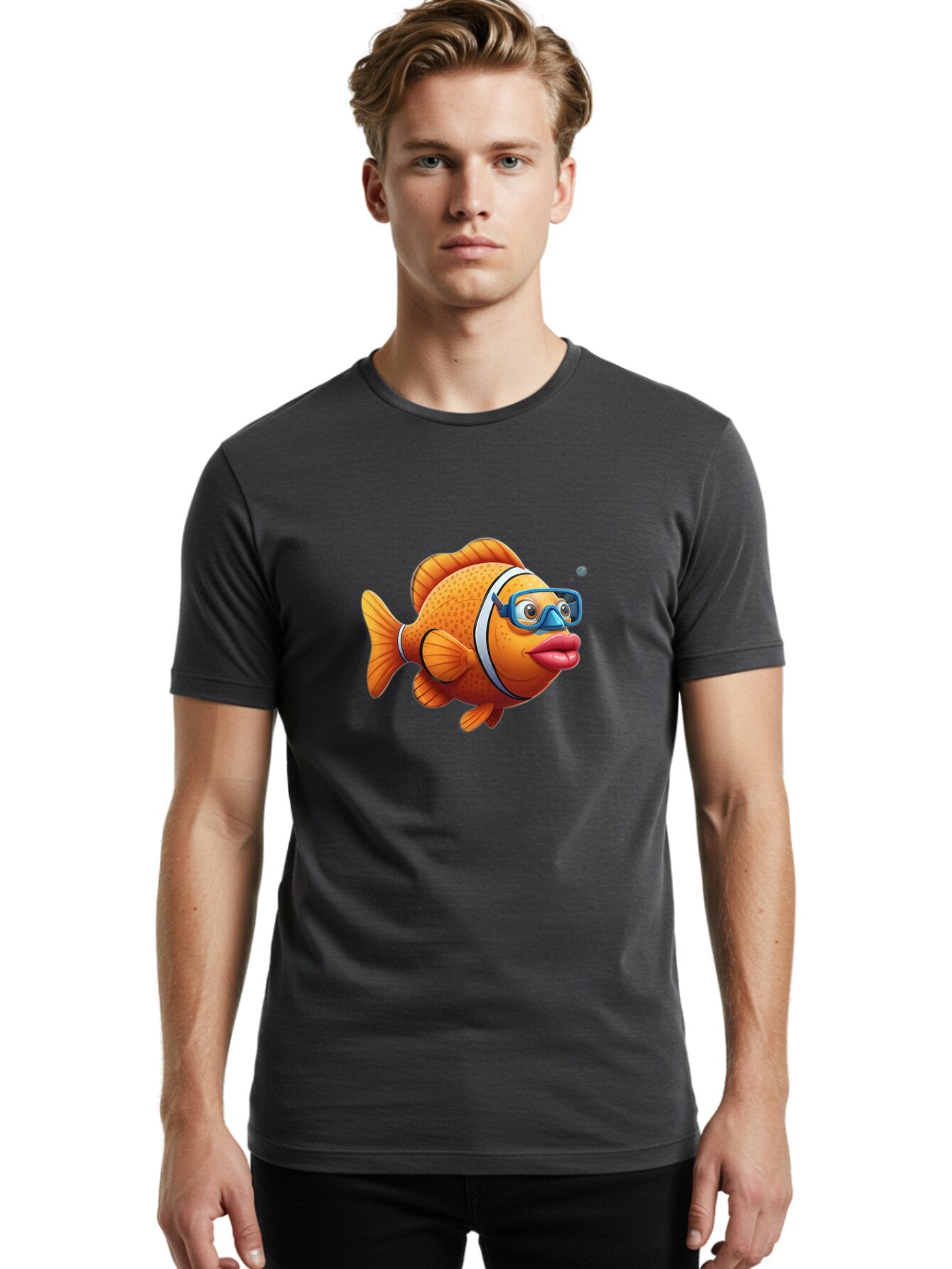 Clownfish Men'S Graphic Tee, 100% Cotton, Comfortable Casual Summer Wear, Machine Washable, Vintage Camera, Old Camera, Antique Camera, Black Camera, Classic Photography, Photography Equipment, Nostalgic Device, Film Camera, Camera Art Baq543 22