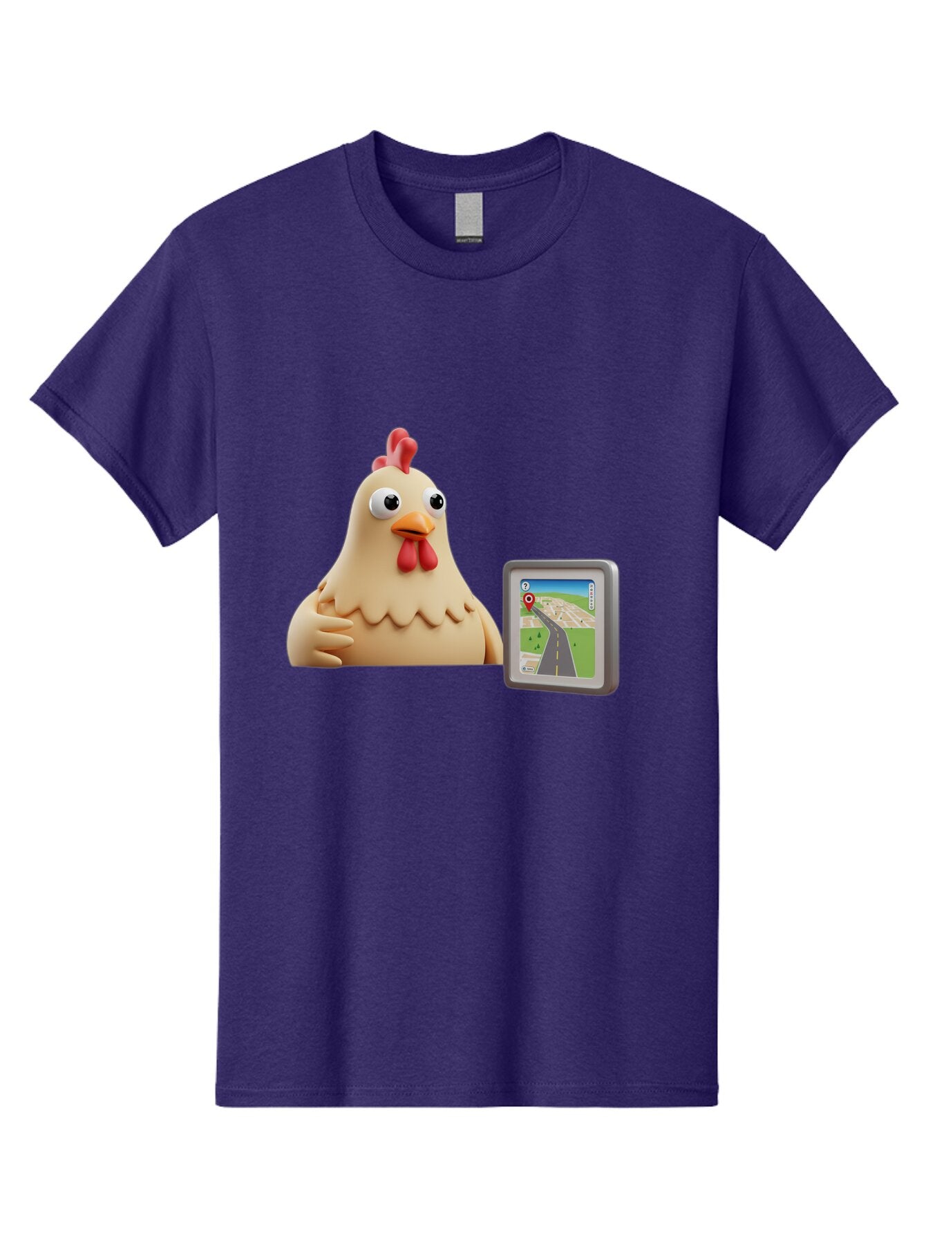 Clucking-Chicken-Gps Men'S Graphic Tee, 100% Cotton, Comfortable Casual Summer Wear, Machine Washable, Vintage Camera, Old Camera, Antique Camera, Black Camera, Classic Photography, Photography Equipment, Nostalgic Device, Film Camera, Baq545 10