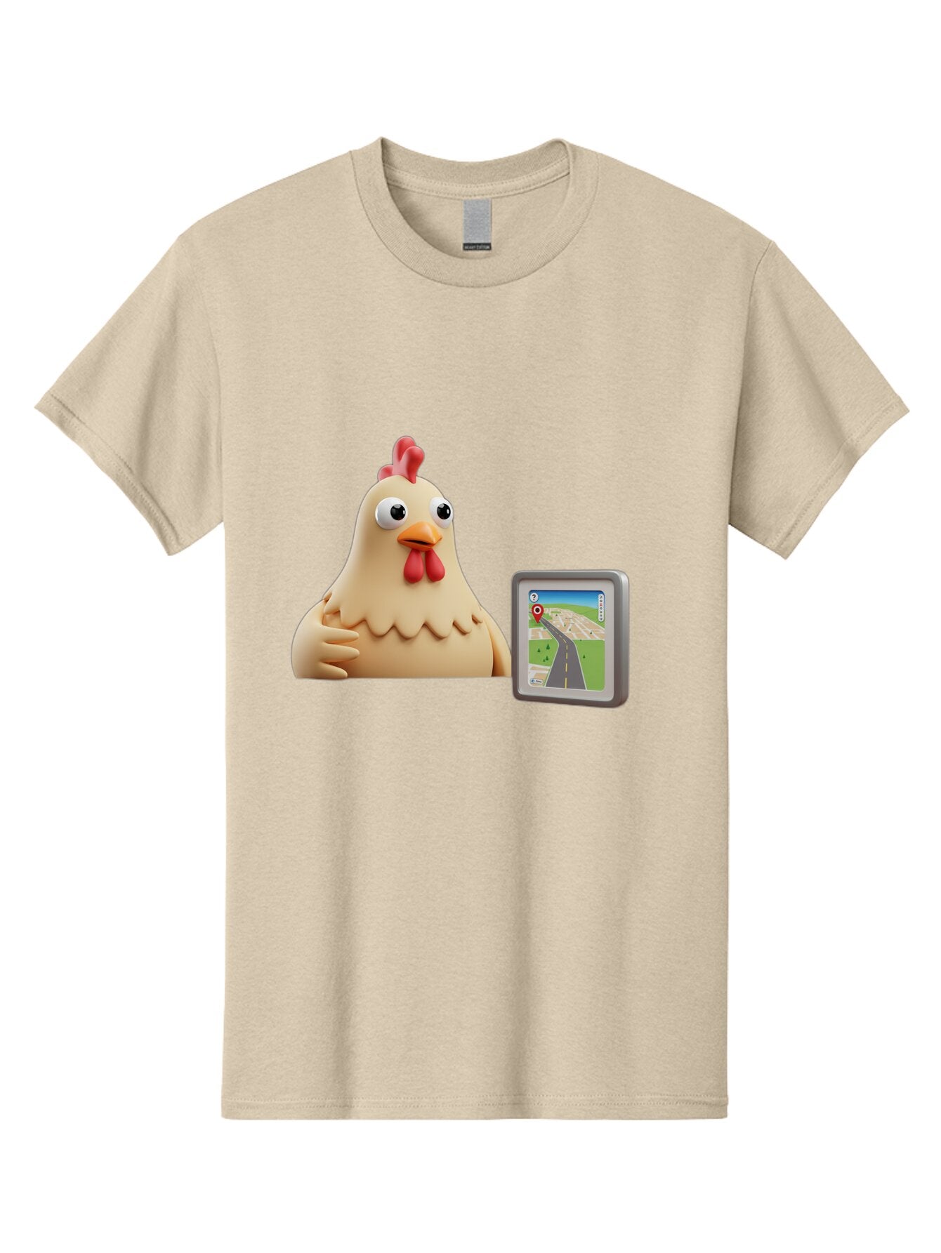 Clucking-Chicken-Gps Men'S Graphic Tee, 100% Cotton, Comfortable Casual Summer Wear, Machine Washable, Vintage Camera, Old Camera, Antique Camera, Black Camera, Classic Photography, Photography Equipment, Nostalgic Device, Film Camera, Baq545 13