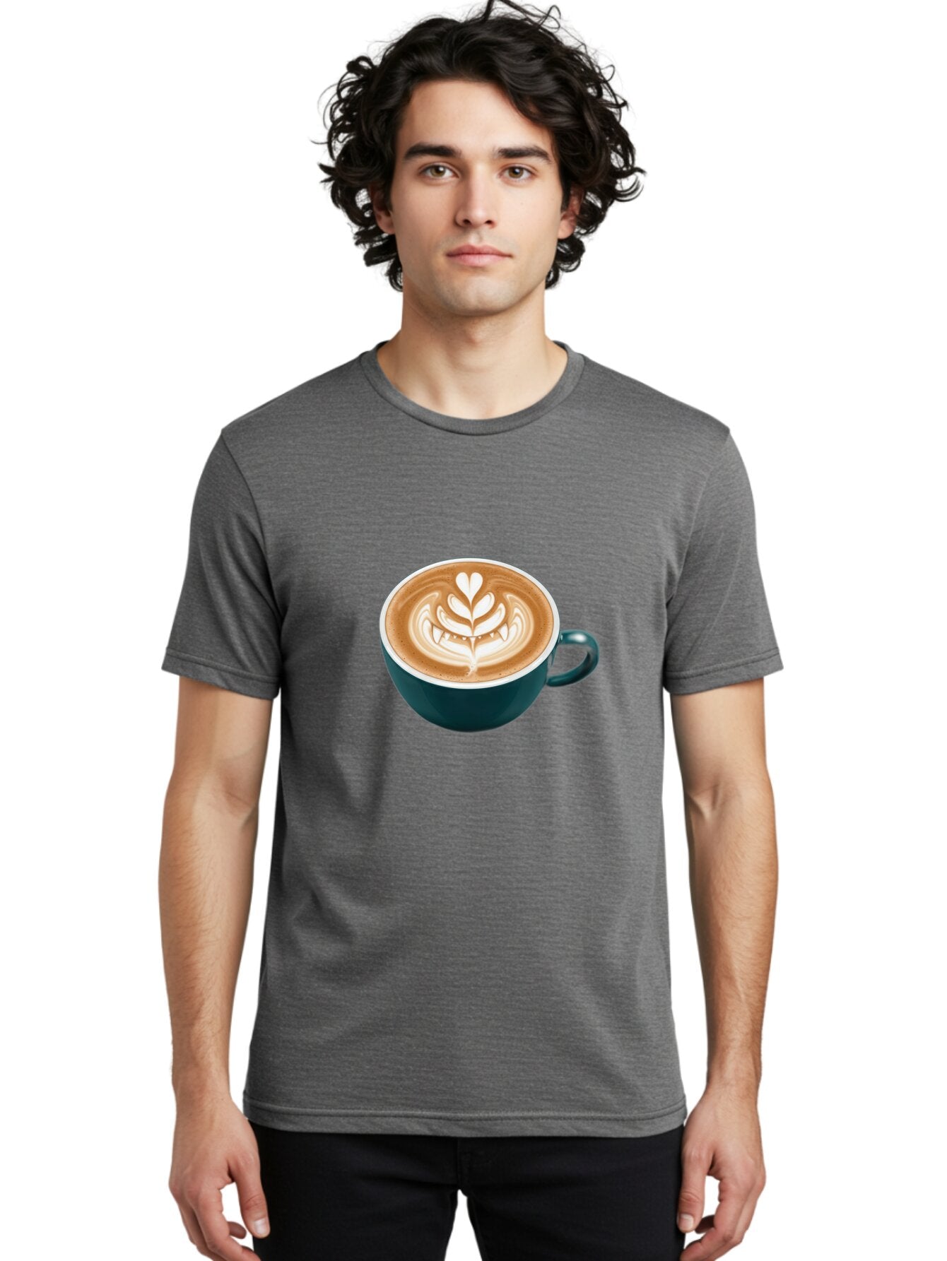 Coffee-Cup-1 Men'S Graphic Tee, 100% Cotton, Comfortable Casual Summer Wear, Machine Washable, Vintage Camera, Old Camera, Antique Camera, Black Camera, Classic Photography, Photography Equipment, Nostalgic Device, Film Camera, Camera Art Baq549 30
