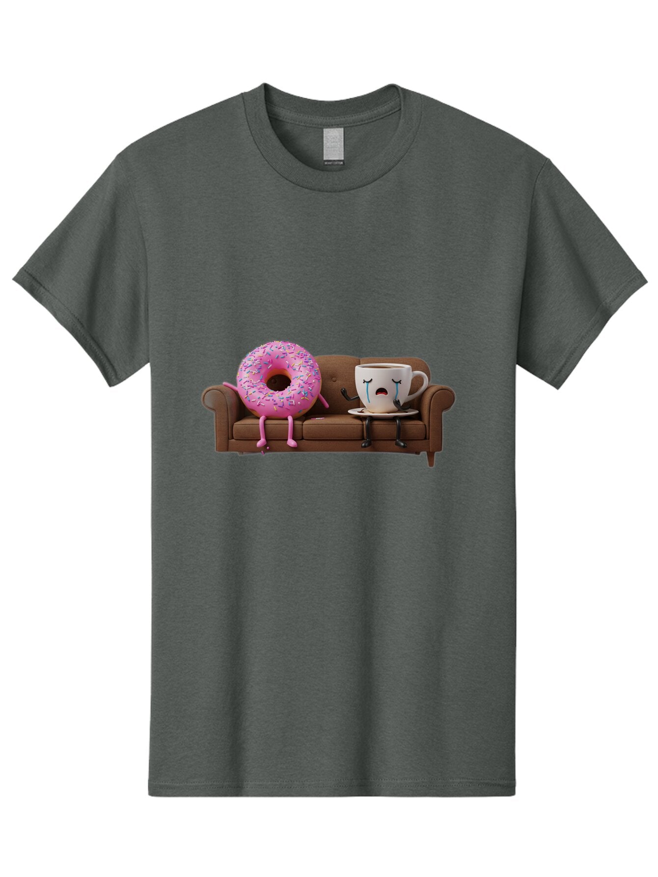 Coffee-Cup-And-Donut Men'S Graphic Tee, 100% Cotton, Comfortable Casual Summer Wear, Machine Washable, Vintage Camera, Old Camera, Antique Camera, Black Camera, Classic Photography, Photography Equipment, Nostalgic Device, Film Camera, Baq552 11