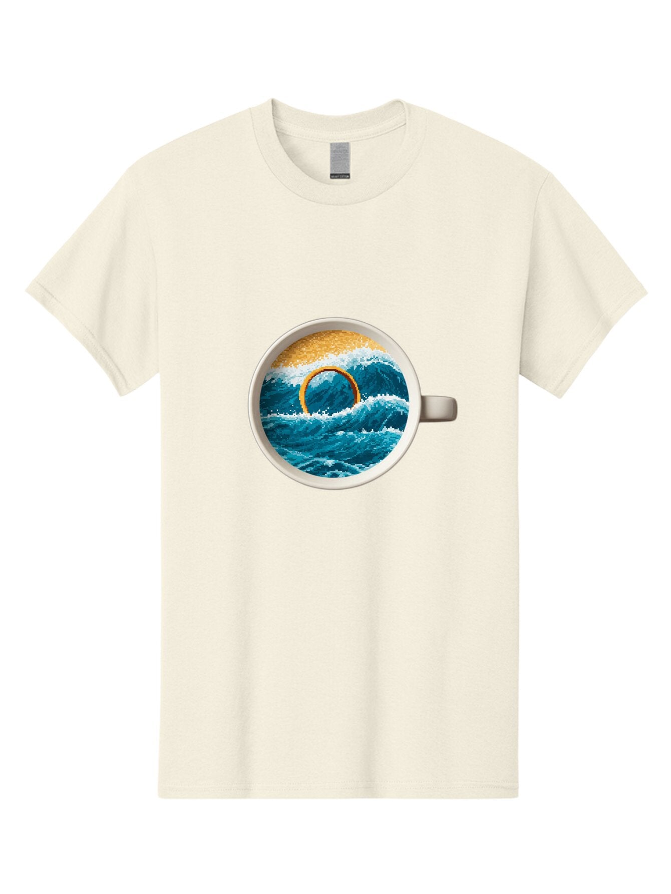 Coffee-Cup-Wave Men'S Graphic Tee, 100% Cotton, Comfortable Casual Summer Wear, Machine Washable, Vintage Camera, Old Camera, Antique Camera, Black Camera, Classic Photography, Photography Equipment, Nostalgic Device, Film Camera, Camera Art Baq553 11