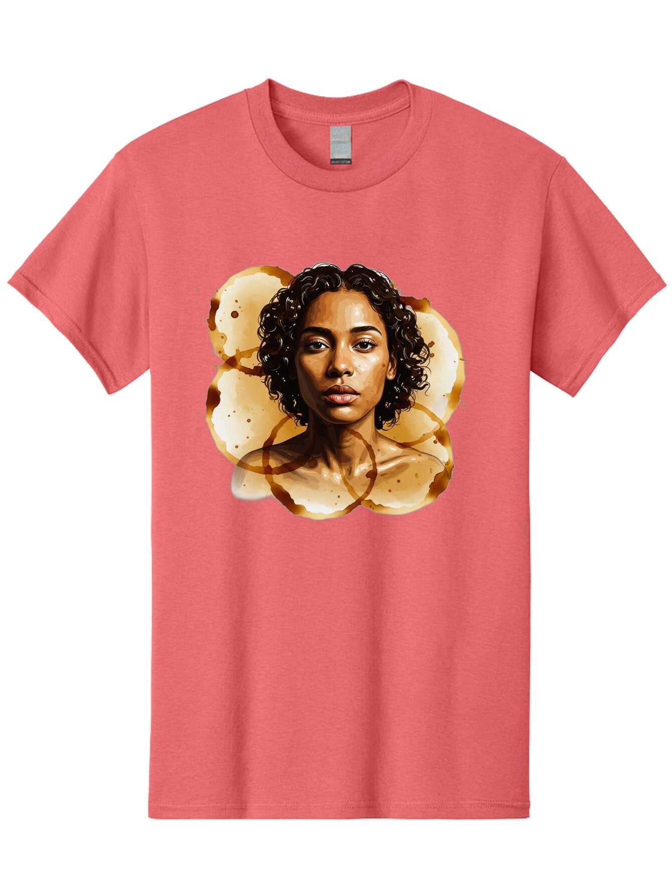 Coffee-Stain-Woman Men'S Graphic Tee, 100% Cotton, Comfortable Casual Summer Wear, Machine Washable, Vintage Camera, Old Camera, Antique Camera, Black Camera, Classic Photography, Photography Equipment, Nostalgic Device, Film Camera, Baq556 14