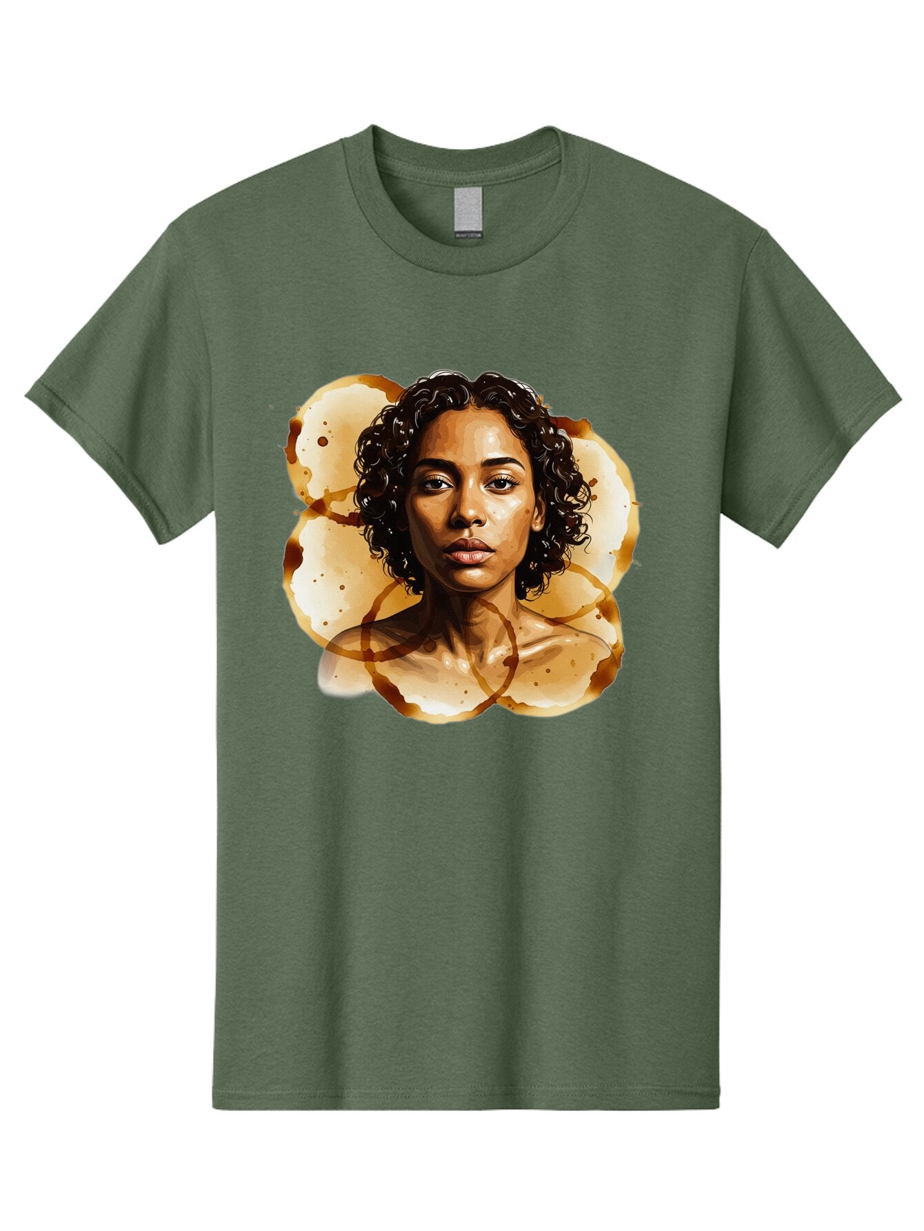 Coffee-Stain-Woman Men'S Graphic Tee, 100% Cotton, Comfortable Casual Summer Wear, Machine Washable, Vintage Camera, Old Camera, Antique Camera, Black Camera, Classic Photography, Photography Equipment, Nostalgic Device, Film Camera, Baq556 4
