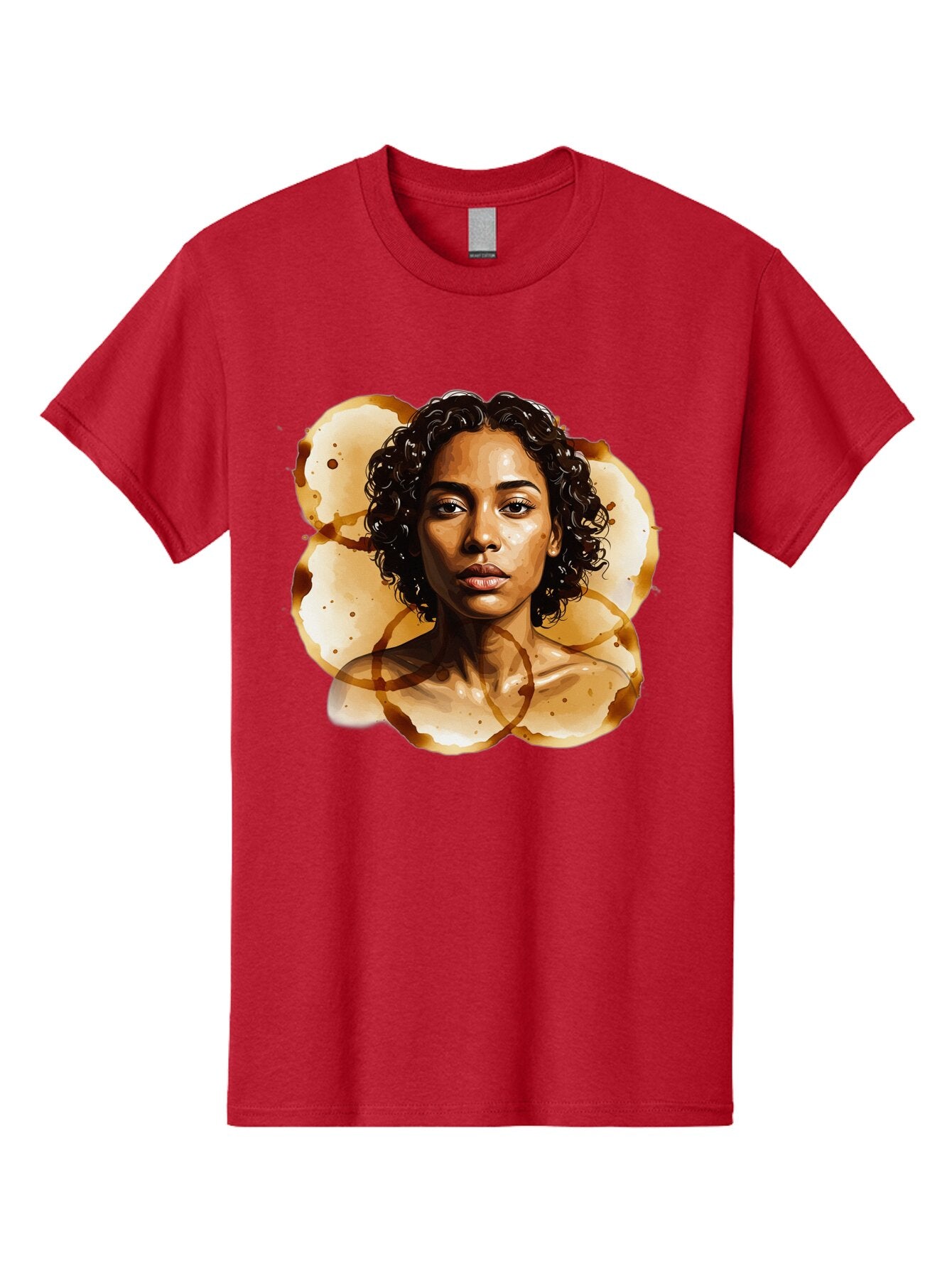 Coffee-Stain-Woman Men'S Graphic Tee, 100% Cotton, Comfortable Casual Summer Wear, Machine Washable, Vintage Camera, Old Camera, Antique Camera, Black Camera, Classic Photography, Photography Equipment, Nostalgic Device, Film Camera, Baq556 12