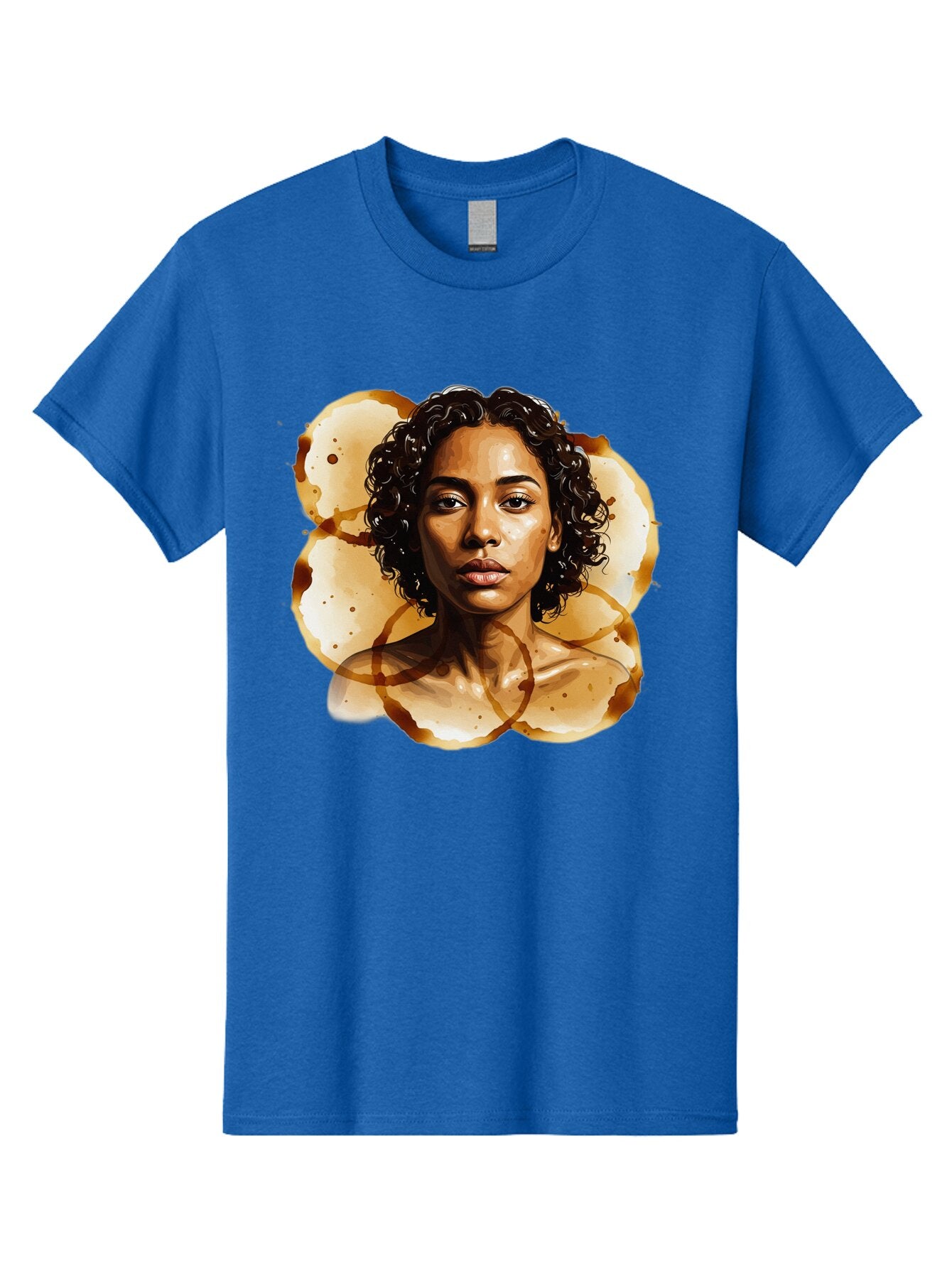 Coffee-Stain-Woman Men'S Graphic Tee, 100% Cotton, Comfortable Casual Summer Wear, Machine Washable, Vintage Camera, Old Camera, Antique Camera, Black Camera, Classic Photography, Photography Equipment, Nostalgic Device, Film Camera, Baq556 9
