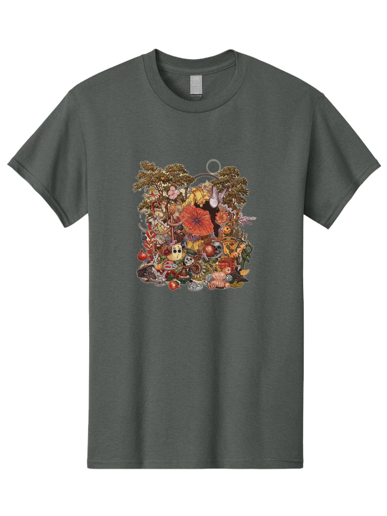 Collage-Bag Men'S Graphic Tee, 100% Cotton, Comfortable Casual Summer Wear, Machine Washable, Vintage Camera, Old Camera, Antique Camera, Black Camera, Classic Photography, Photography Equipment, Nostalgic Device, Film Camera, Camera Art Baq558 2