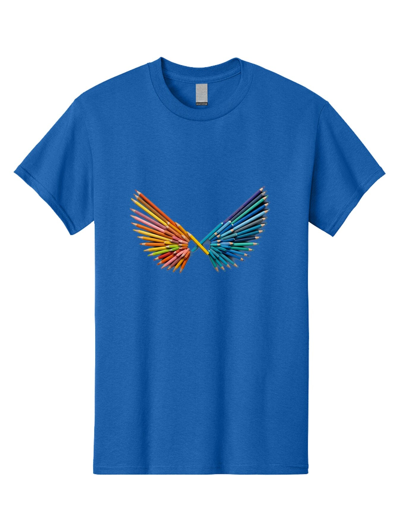 Color-Pencils-Wings Men'S Graphic Tee, 100% Cotton, Comfortable Casual Summer Wear, Machine Washable, Vintage Camera, Old Camera, Antique Camera, Black Camera, Classic Photography, Photography Equipment, Nostalgic Device, Film Camera, Baq560 2