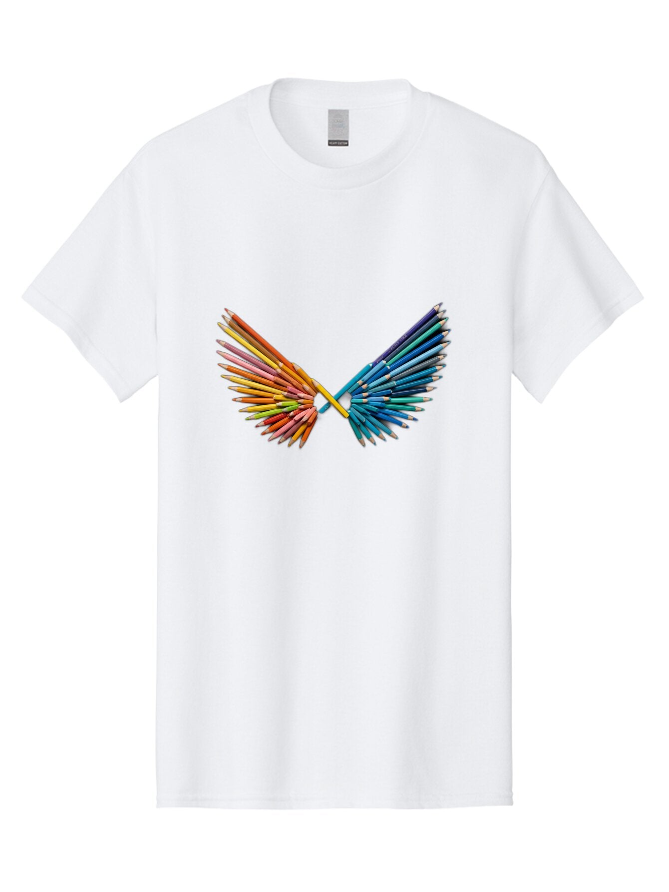 Color-Pencils-Wings Men'S Graphic Tee, 100% Cotton, Comfortable Casual Summer Wear, Machine Washable, Vintage Camera, Old Camera, Antique Camera, Black Camera, Classic Photography, Photography Equipment, Nostalgic Device, Film Camera, Baq560 12