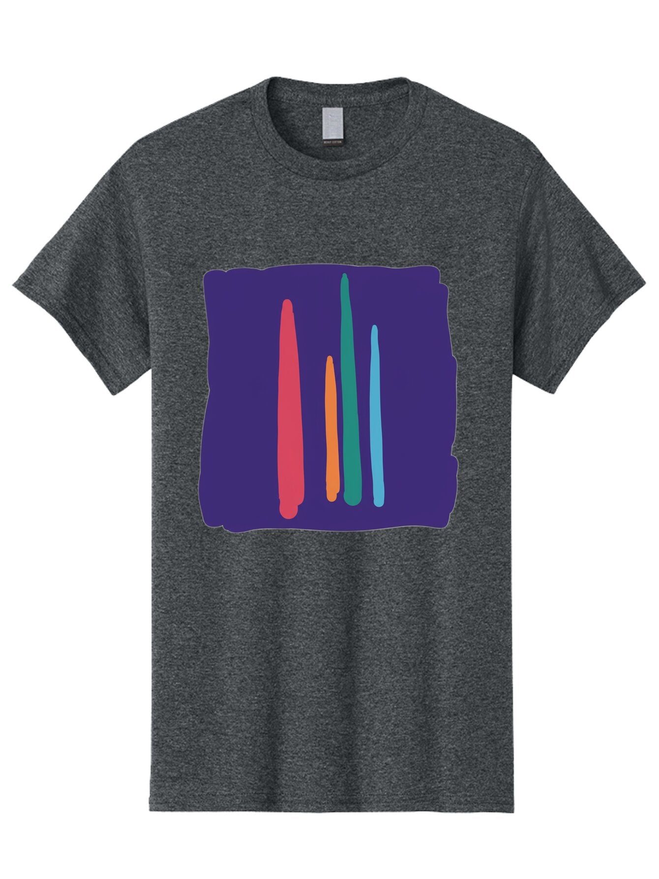 Colorful-Brushstrokes Men'S Graphic Tee, 100% Cotton, Comfortable Casual Summer Wear, Machine Washable, Vintage Camera, Old Camera, Antique Camera, Black Camera, Classic Photography, Photography Equipment, Nostalgic Device, Film Camera, Baq563 1