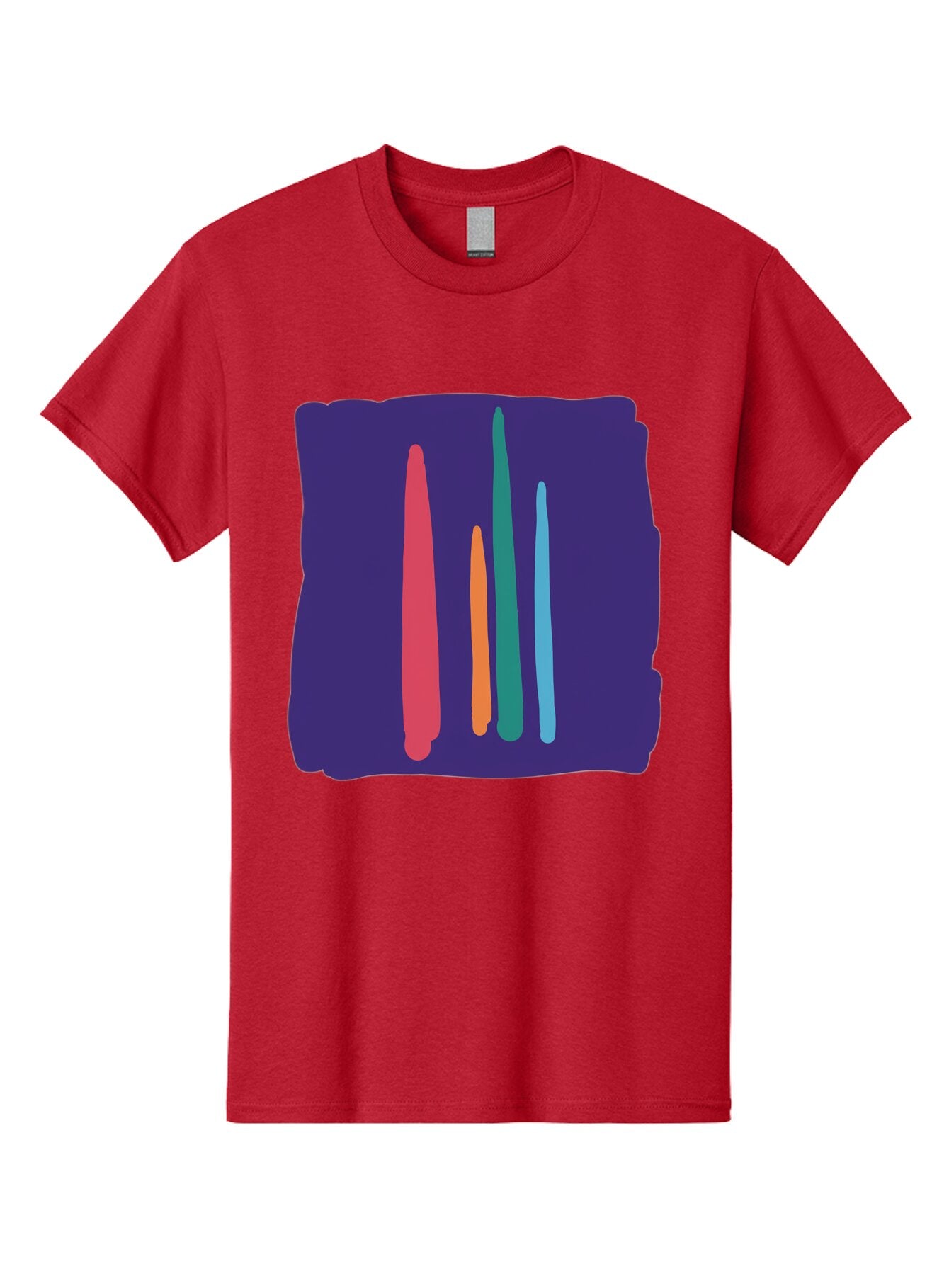 Colorful-Brushstrokes Men'S Graphic Tee, 100% Cotton, Comfortable Casual Summer Wear, Machine Washable, Vintage Camera, Old Camera, Antique Camera, Black Camera, Classic Photography, Photography Equipment, Nostalgic Device, Film Camera, Baq563 4