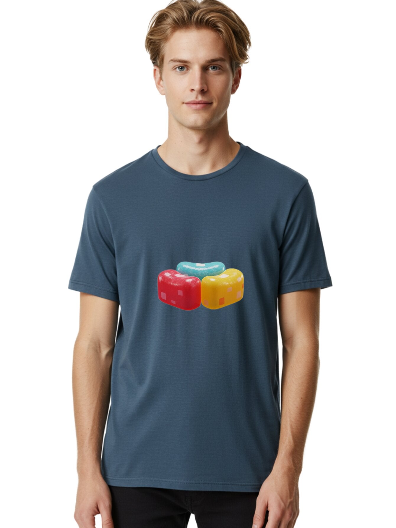 Colorful-Jelly-Beans Men'S Graphic Tee, 100% Cotton, Comfortable Casual Summer Wear, Machine Washable, Vintage Camera, Old Camera, Antique Camera, Black Camera, Classic Photography, Photography Equipment, Nostalgic Device, Film Camera, Baq564 21