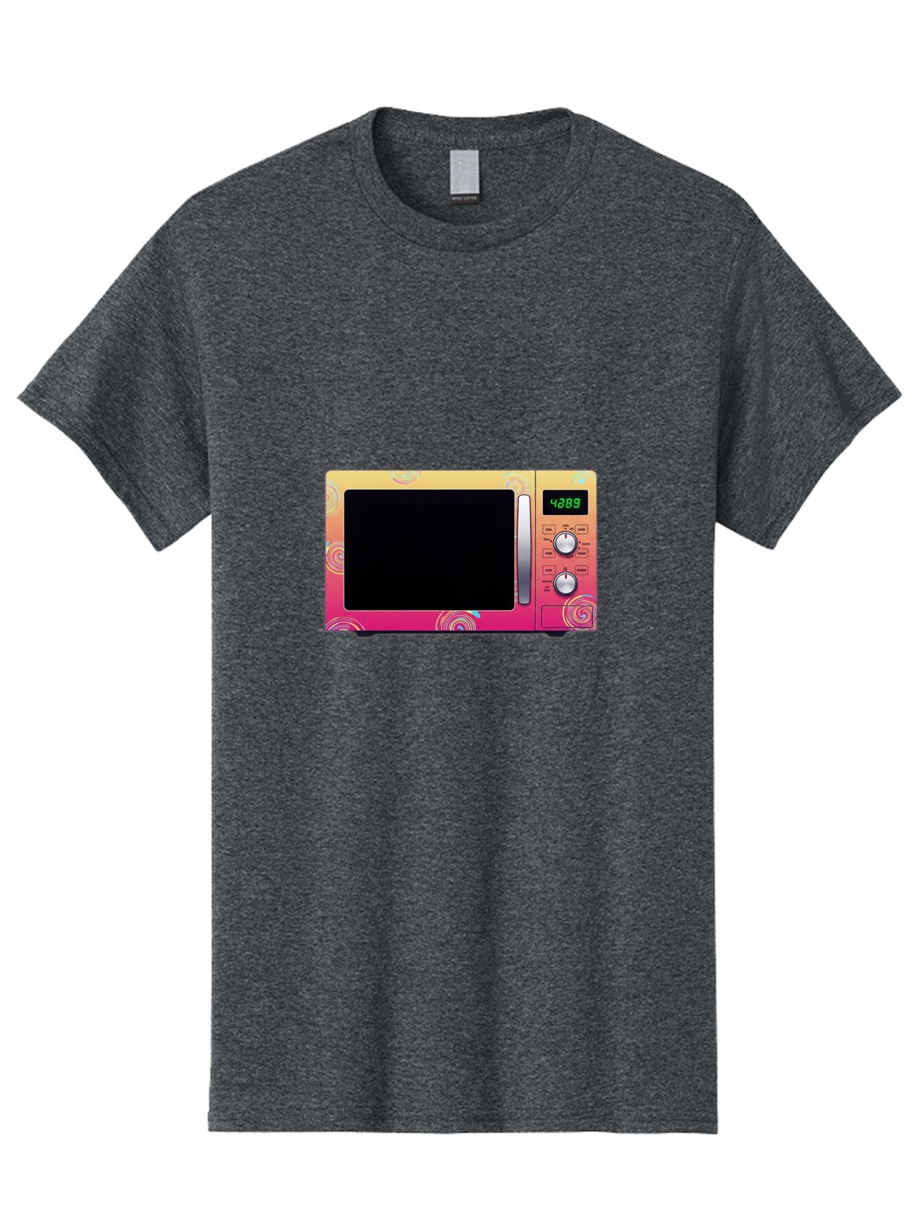 Colorful-Microwave-4-28-8 Men'S Graphic Tee, 100% Cotton, Comfortable Casual Summer Wear, Machine Washable, Vintage Camera, Old Camera, Antique Camera, Black Camera, Classic Photography, Photography Equipment, Nostalgic Device, Film Camera, Baq566 7