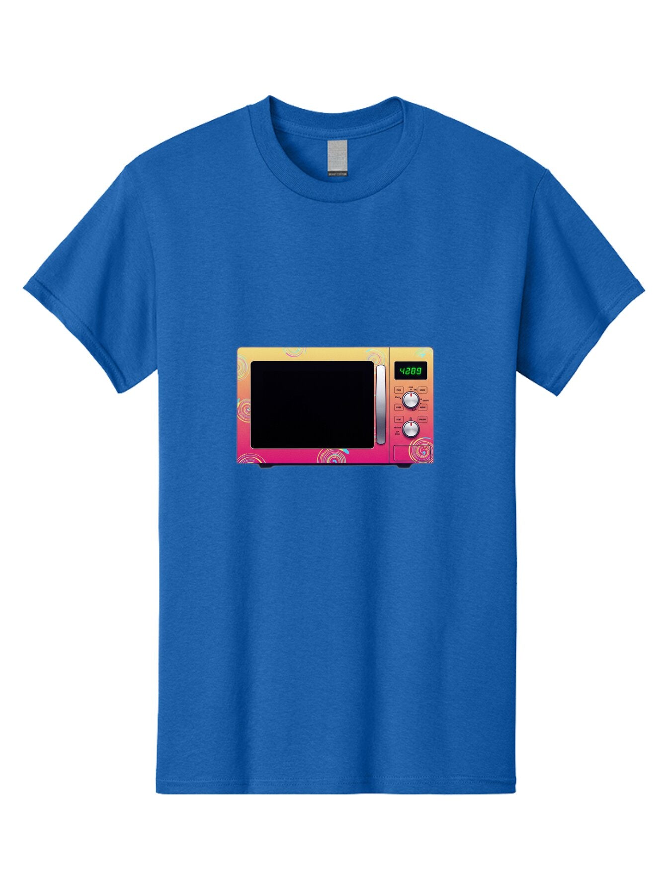 Colorful-Microwave-4-28-8 Men'S Graphic Tee, 100% Cotton, Comfortable Casual Summer Wear, Machine Washable, Vintage Camera, Old Camera, Antique Camera, Black Camera, Classic Photography, Photography Equipment, Nostalgic Device, Film Camera, Baq566 15