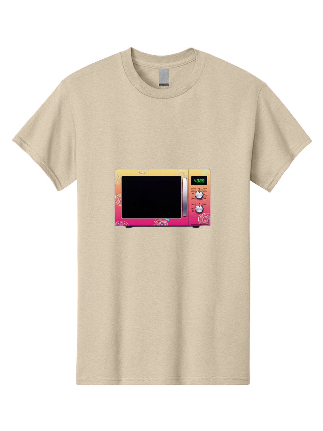 Colorful-Microwave-4-28-8 Men'S Graphic Tee, 100% Cotton, Comfortable Casual Summer Wear, Machine Washable, Vintage Camera, Old Camera, Antique Camera, Black Camera, Classic Photography, Photography Equipment, Nostalgic Device, Film Camera, Baq566 9
