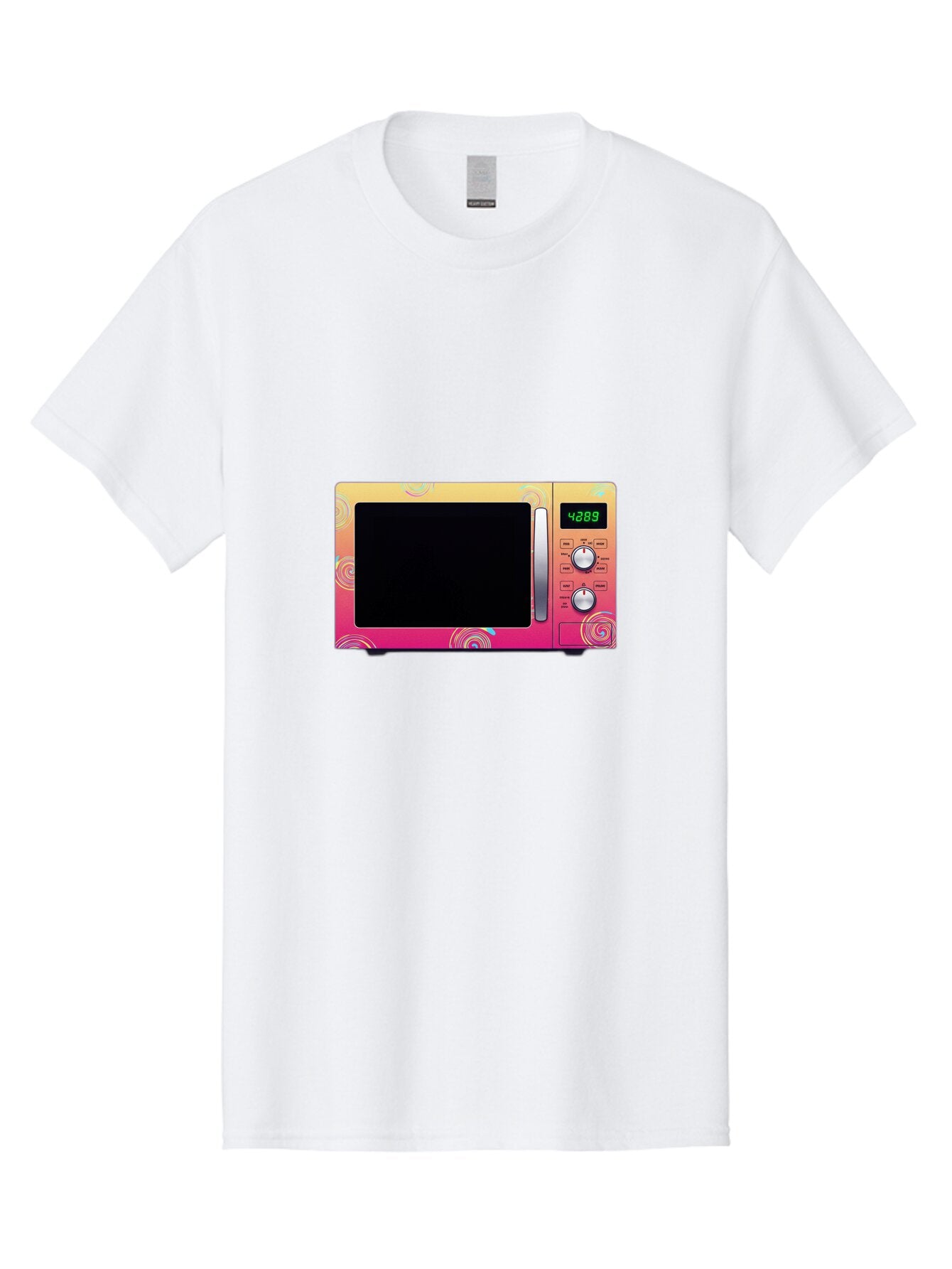 Colorful-Microwave-4-28-8 Men'S Graphic Tee, 100% Cotton, Comfortable Casual Summer Wear, Machine Washable, Vintage Camera, Old Camera, Antique Camera, Black Camera, Classic Photography, Photography Equipment, Nostalgic Device, Film Camera, Baq566 3