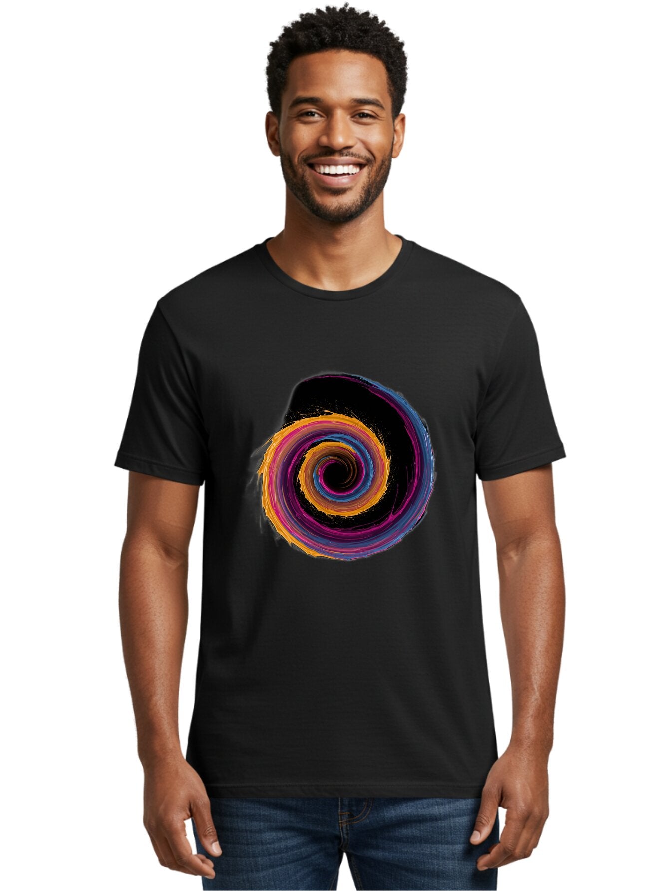 Colorful-Spiral Men'S Graphic Tee, 100% Cotton, Comfortable Casual Summer Wear, Machine Washable, Vintage Camera, Old Camera, Antique Camera, Black Camera, Classic Photography, Photography Equipment, Nostalgic Device, Film Camera, Camera Art Baq570 29