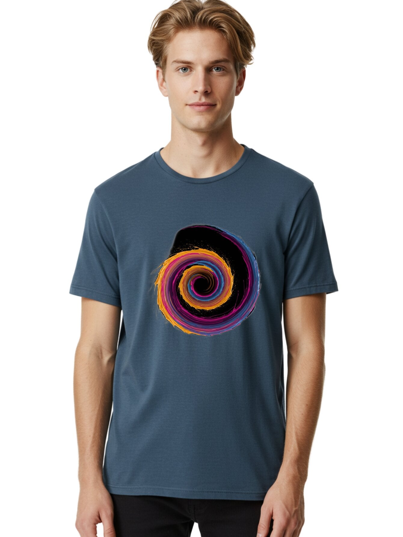 Colorful-Spiral Men'S Graphic Tee, 100% Cotton, Comfortable Casual Summer Wear, Machine Washable, Vintage Camera, Old Camera, Antique Camera, Black Camera, Classic Photography, Photography Equipment, Nostalgic Device, Film Camera, Camera Art Baq570 27