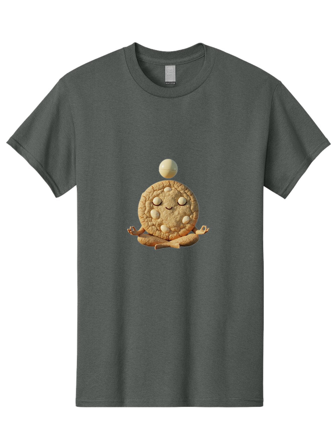 Cookie-In-Lotus-Pose Men'S Graphic Tee, 100% Cotton, Comfortable Casual Summer Wear, Machine Washable, Vintage Camera, Old Camera, Antique Camera, Black Camera, Classic Photography, Photography Equipment, Nostalgic Device, Film Camera, Baq575 7