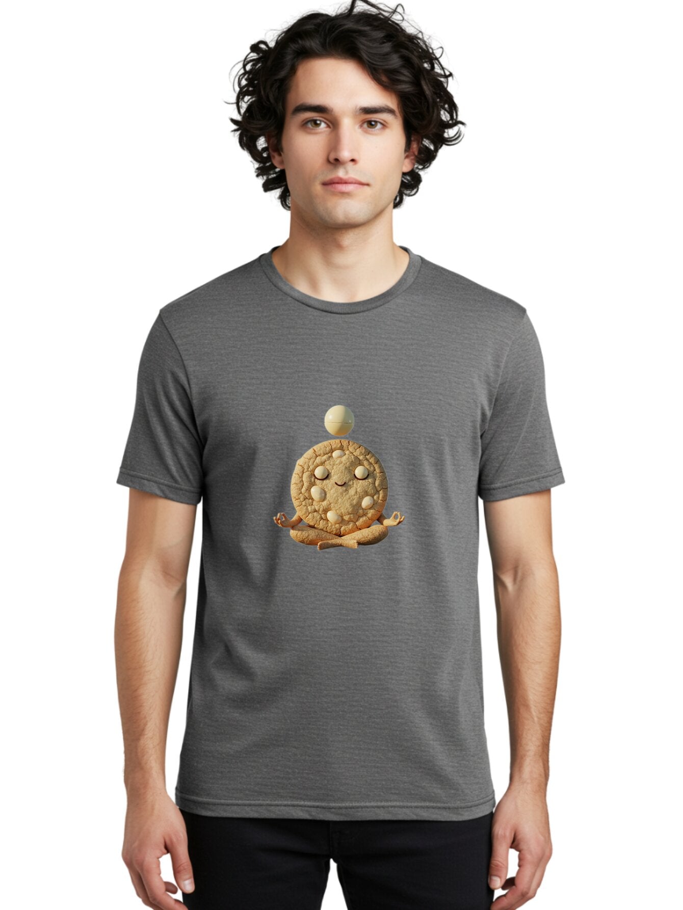 Cookie-In-Lotus-Pose Men'S Graphic Tee, 100% Cotton, Comfortable Casual Summer Wear, Machine Washable, Vintage Camera, Old Camera, Antique Camera, Black Camera, Classic Photography, Photography Equipment, Nostalgic Device, Film Camera, Baq575 28