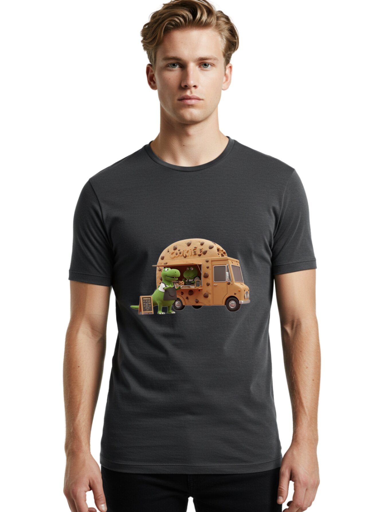 Cookie Men'S Graphic Tee, 100% Cotton, Comfortable Casual Summer Wear, Machine Washable, Vintage Camera, Old Camera, Antique Camera, Black Camera, Classic Photography, Photography Equipment, Nostalgic Device, Film Camera, Camera Art Baq577 26