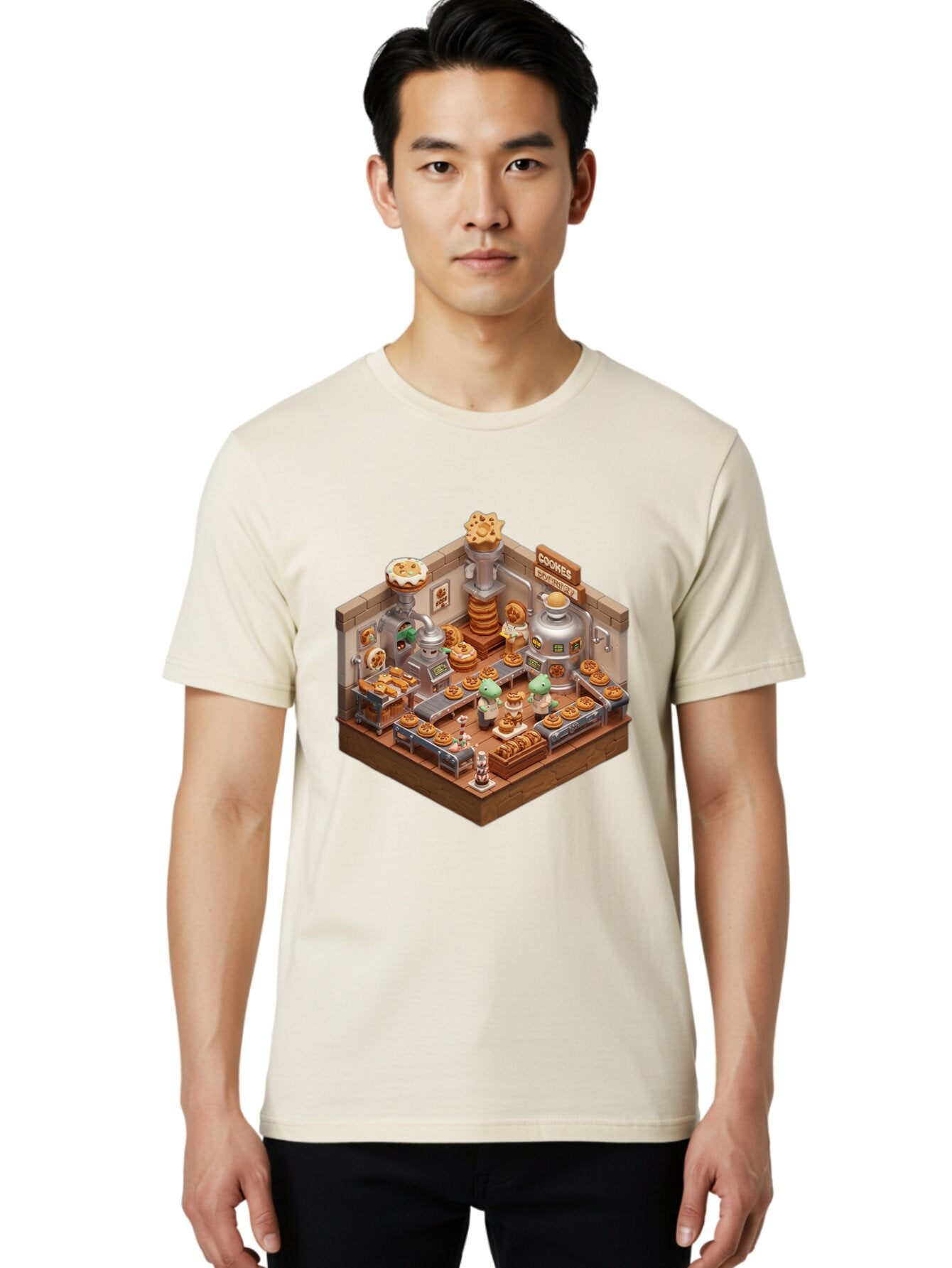 Cookies-Factory Men'S Graphic Tee, 100% Cotton, Comfortable Casual Summer Wear, Machine Washable, Vintage Camera, Old Camera, Antique Camera, Black Camera, Classic Photography, Photography Equipment, Nostalgic Device, Film Camera, Camera Art Baq578 25