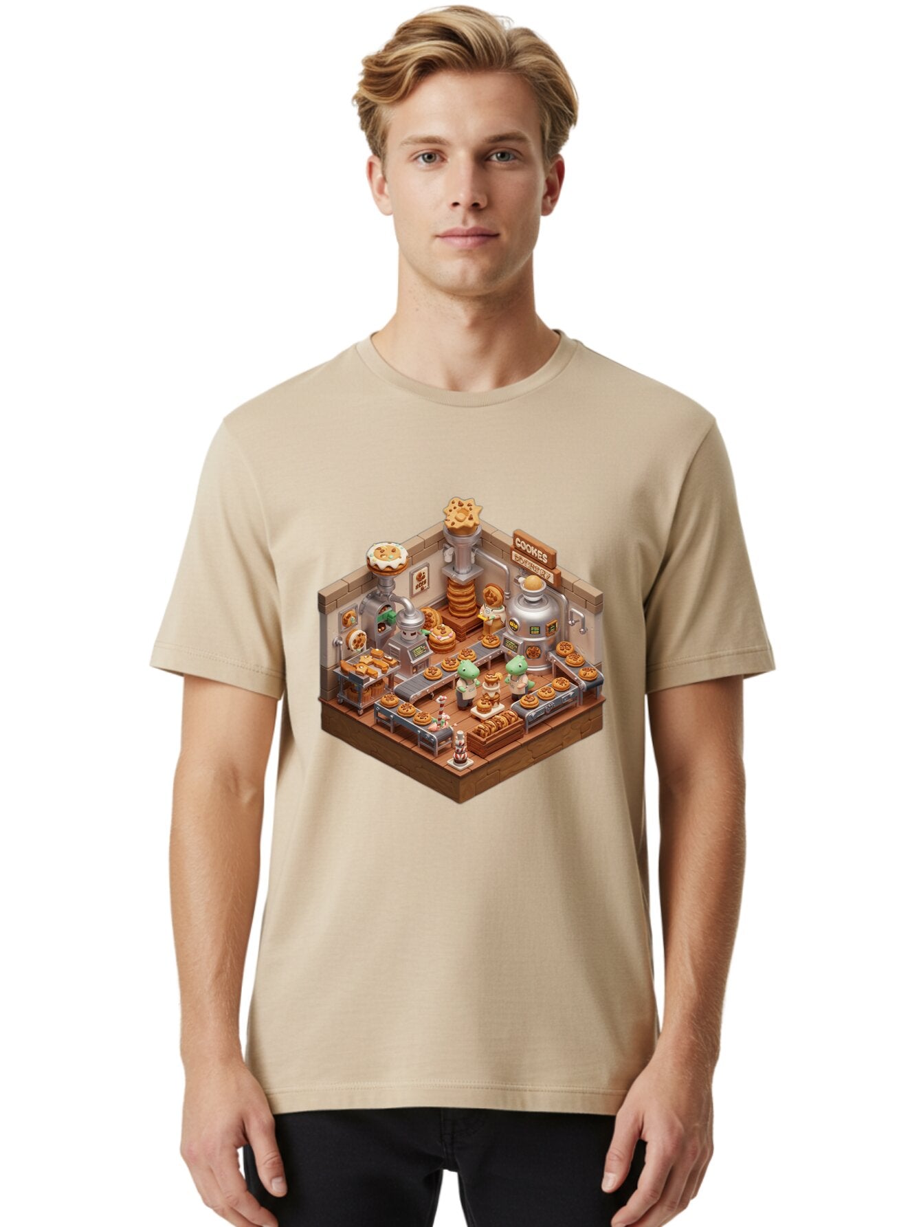 Cookies-Factory Men'S Graphic Tee, 100% Cotton, Comfortable Casual Summer Wear, Machine Washable, Vintage Camera, Old Camera, Antique Camera, Black Camera, Classic Photography, Photography Equipment, Nostalgic Device, Film Camera, Camera Art Baq578 24