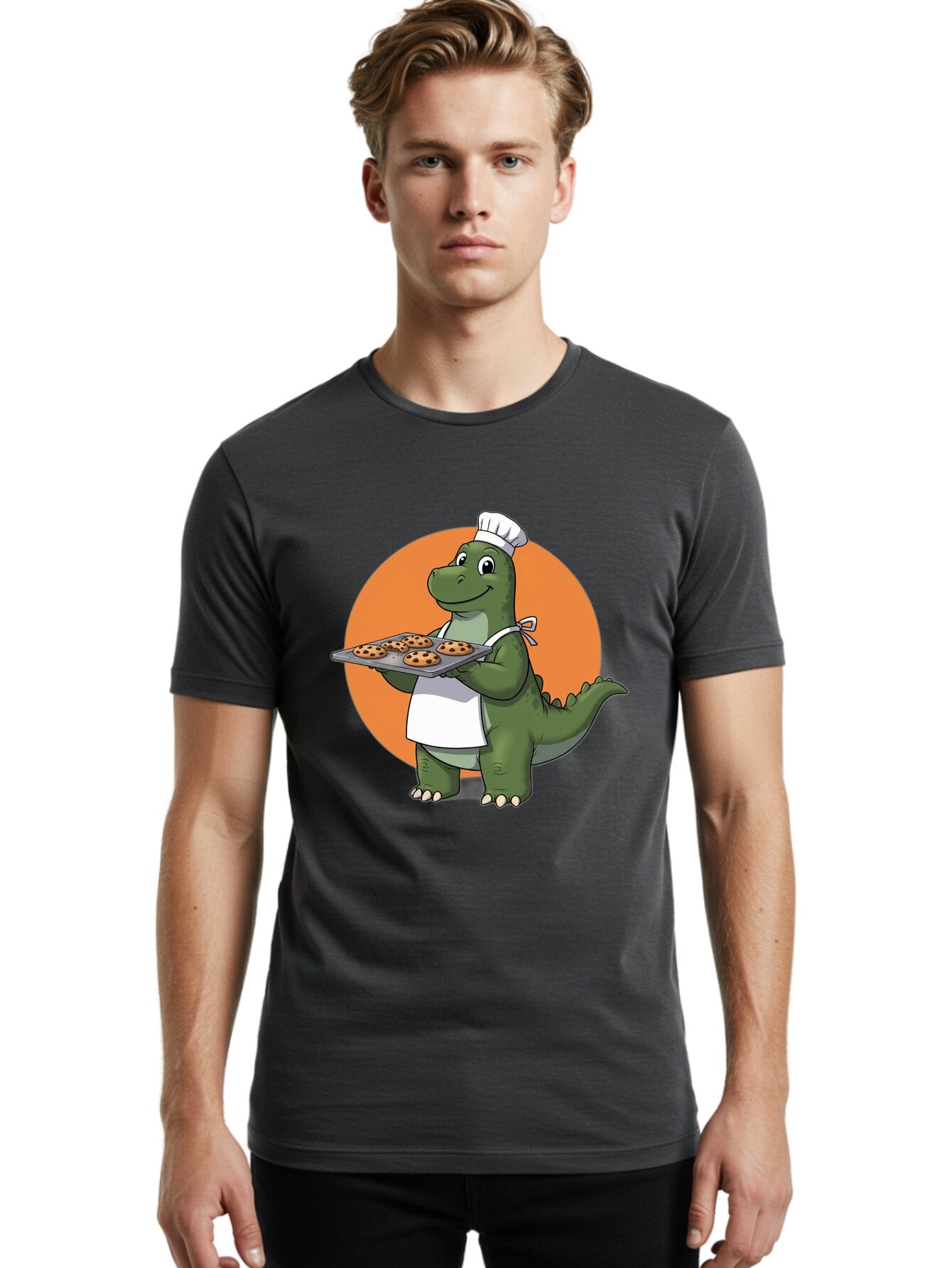 Cooking-T-Rex Men'S Graphic Tee, 100% Cotton, Comfortable Casual Summer Wear, Machine Washable, Vintage Camera, Old Camera, Antique Camera, Black Camera, Classic Photography, Photography Equipment, Nostalgic Device, Film Camera, Camera Art Baq579 21