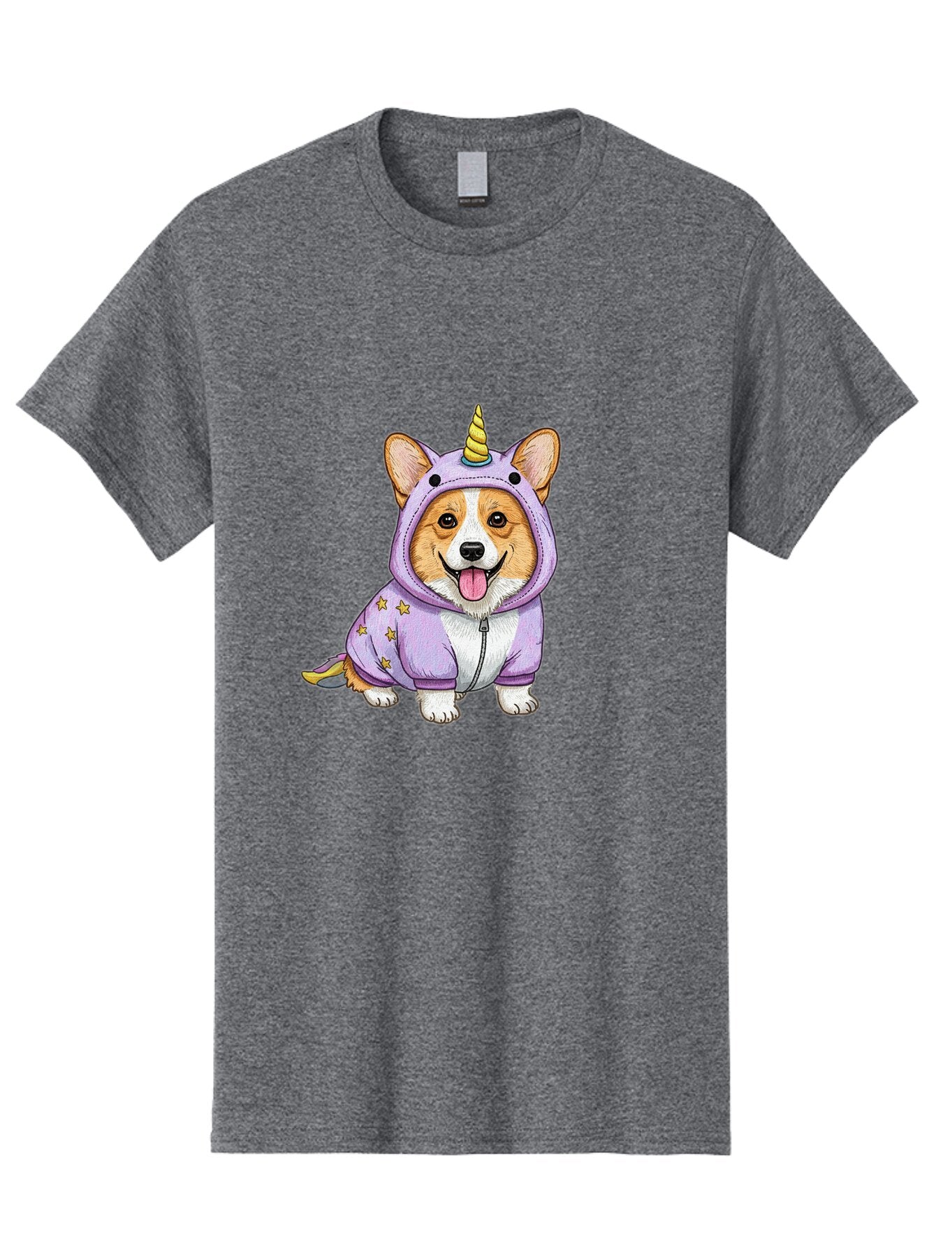 Corgi-Unicorn-1 Men'S Graphic Tee, 100% Cotton, Comfortable Casual Summer Wear, Machine Washable, Vintage Camera, Old Camera, Antique Camera, Black Camera, Classic Photography, Photography Equipment, Nostalgic Device, Film Camera, Camera Art Baq580 8