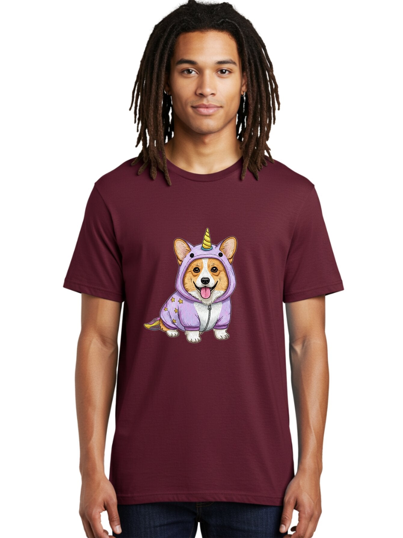 Corgi-Unicorn-1 Men'S Graphic Tee, 100% Cotton, Comfortable Casual Summer Wear, Machine Washable, Vintage Camera, Old Camera, Antique Camera, Black Camera, Classic Photography, Photography Equipment, Nostalgic Device, Film Camera, Camera Art Baq580 19