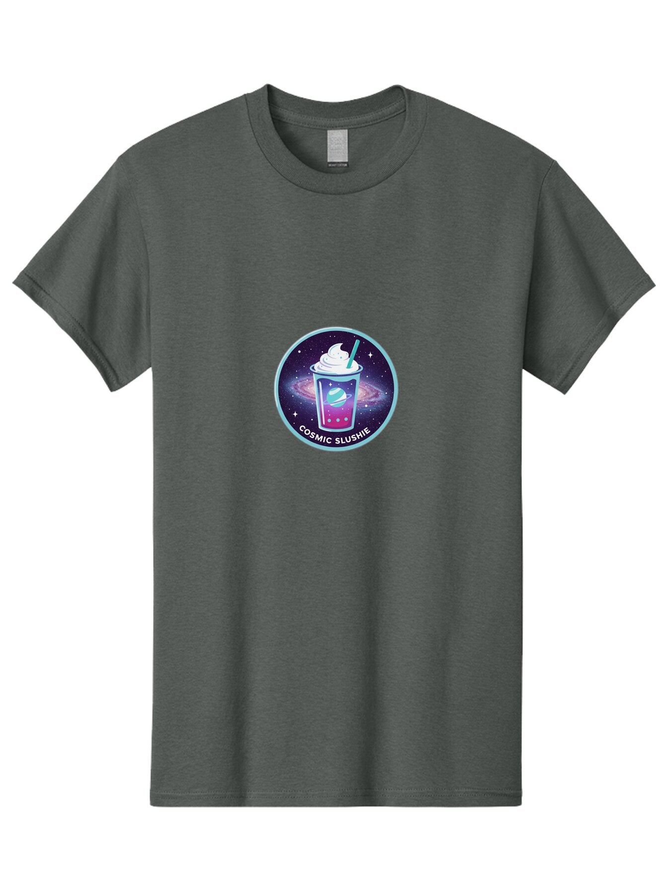 Cosmic-Slushie-1 Men'S Graphic Tee, 100% Cotton, Comfortable Casual Summer Wear, Machine Washable, Vintage Camera, Old Camera, Antique Camera, Black Camera, Classic Photography, Photography Equipment, Nostalgic Device, Film Camera, Camera Art Baq584 13