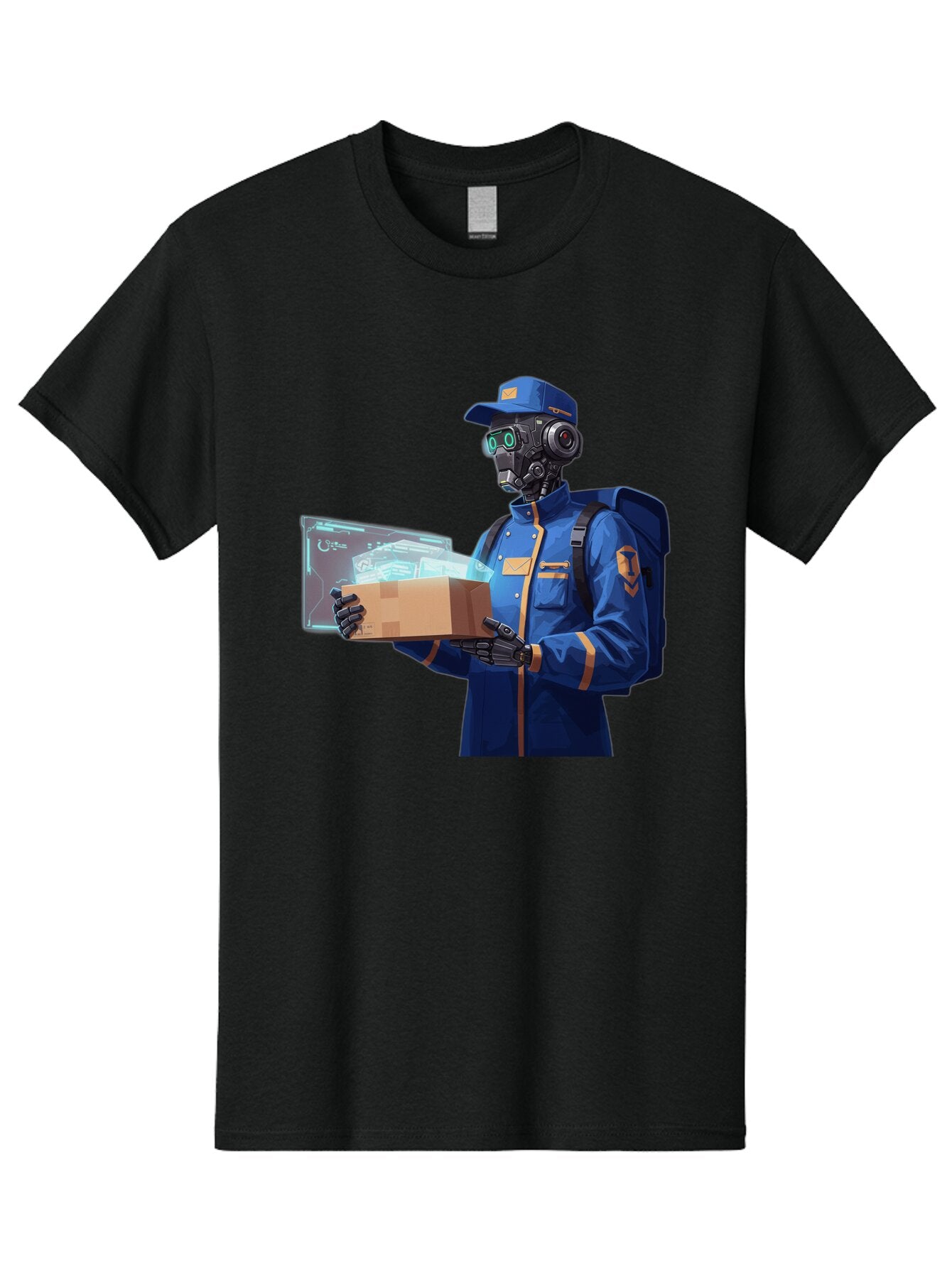 Courier-Delivery-Robot Men'S Graphic Tee, 100% Cotton, Comfortable Casual Summer Wear, Machine Washable, Vintage Camera, Old Camera, Antique Camera, Black Camera, Classic Photography, Photography Equipment, Nostalgic Device, Film Camera, Baq587 12