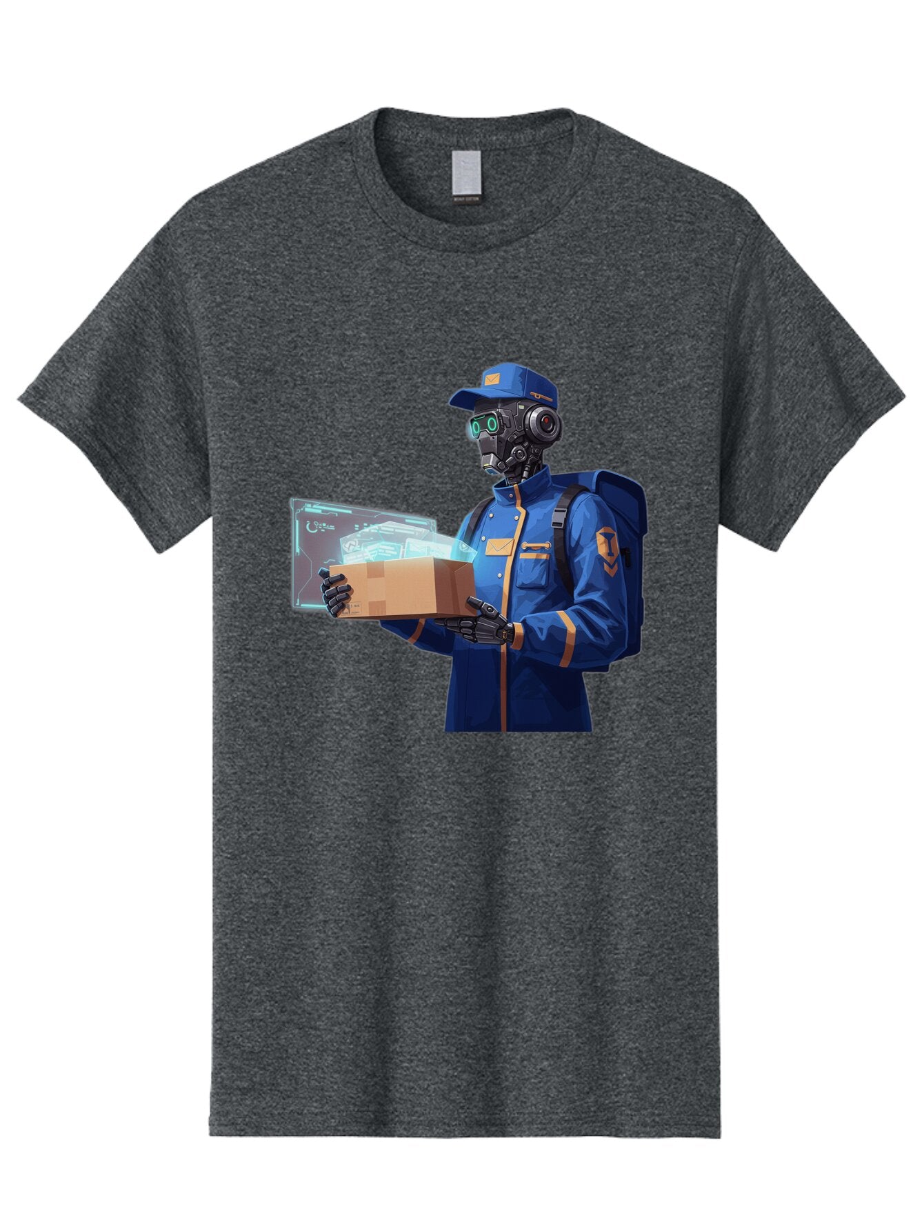 Courier-Delivery-Robot Men'S Graphic Tee, 100% Cotton, Comfortable Casual Summer Wear, Machine Washable, Vintage Camera, Old Camera, Antique Camera, Black Camera, Classic Photography, Photography Equipment, Nostalgic Device, Film Camera, Baq587 6