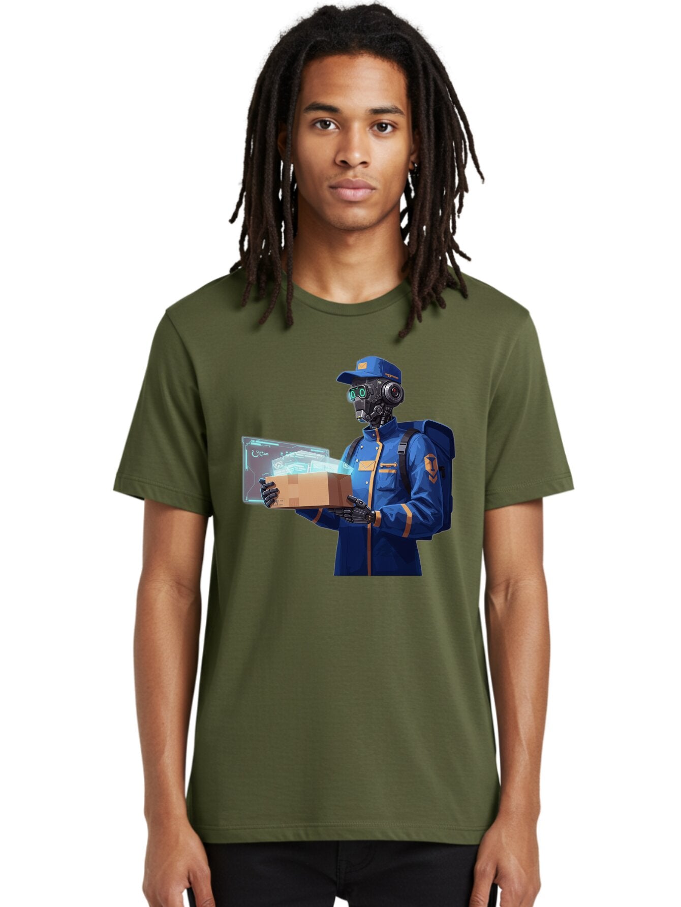 Courier-Delivery-Robot Men'S Graphic Tee, 100% Cotton, Comfortable Casual Summer Wear, Machine Washable, Vintage Camera, Old Camera, Antique Camera, Black Camera, Classic Photography, Photography Equipment, Nostalgic Device, Film Camera, Baq587 26
