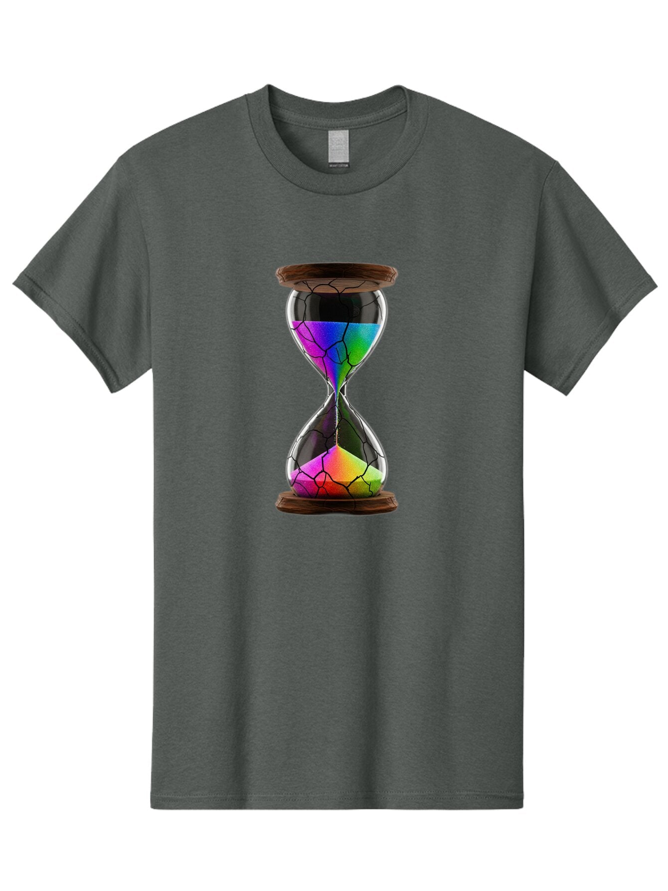 Cracked-Hourglass Men'S Graphic Tee, 100% Cotton, Comfortable Casual Summer Wear, Machine Washable, Vintage Camera, Old Camera, Antique Camera, Black Camera, Classic Photography, Photography Equipment, Nostalgic Device, Film Camera, Camera Art Baq588 6