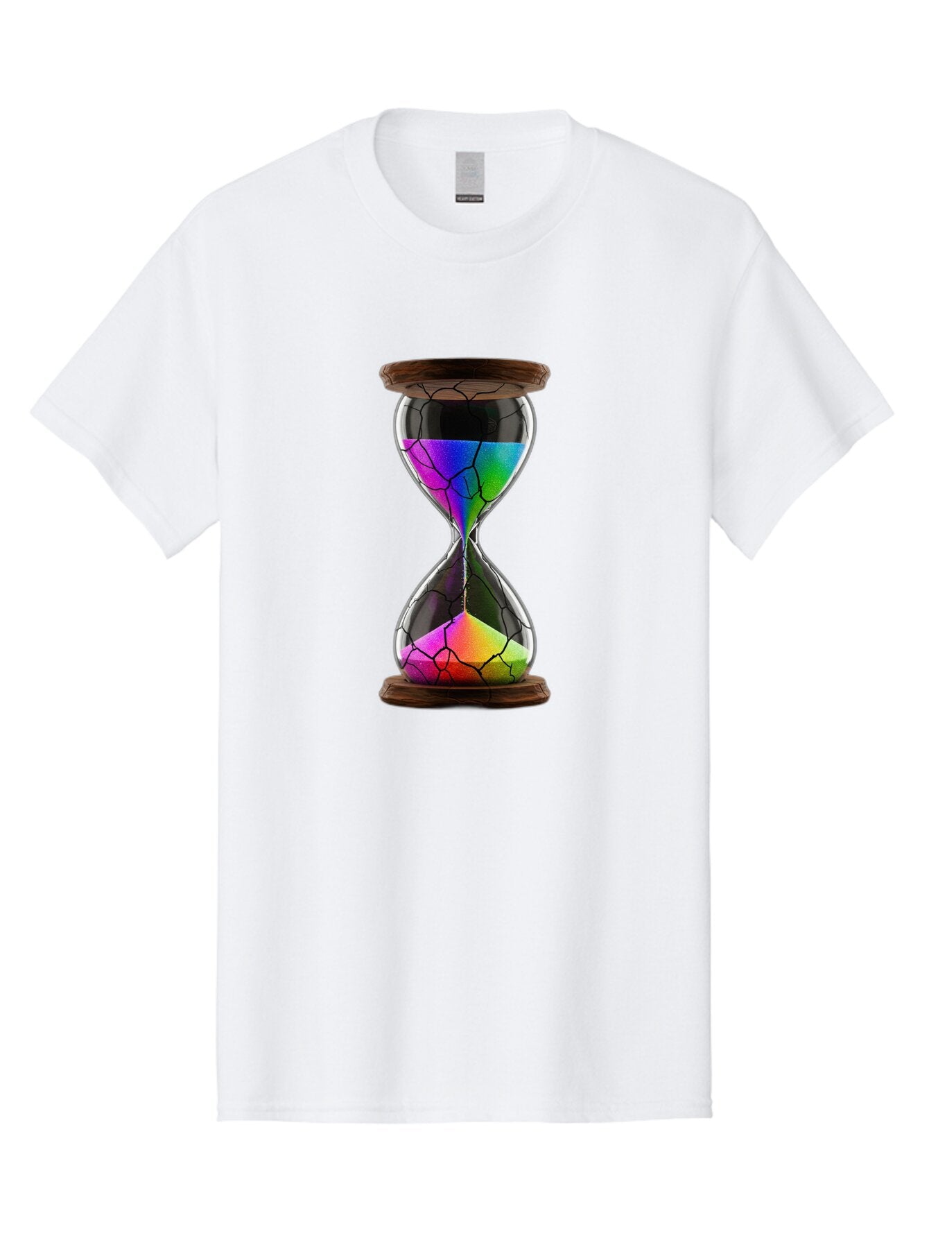 Cracked-Hourglass Men'S Graphic Tee, 100% Cotton, Comfortable Casual Summer Wear, Machine Washable, Vintage Camera, Old Camera, Antique Camera, Black Camera, Classic Photography, Photography Equipment, Nostalgic Device, Film Camera, Camera Art Baq588 10