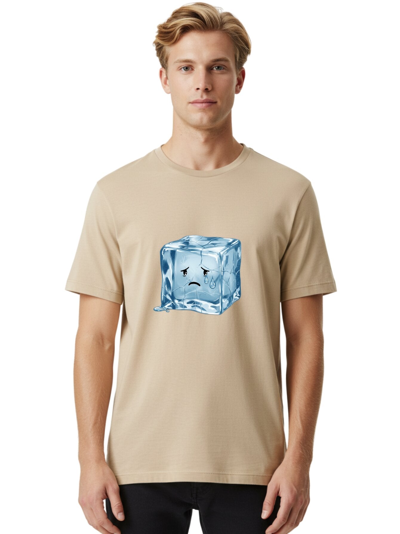 Cracked-Ice-Cube Men'S Graphic Tee, 100% Cotton, Comfortable Casual Summer Wear, Machine Washable, Vintage Camera, Old Camera, Antique Camera, Black Camera, Classic Photography, Photography Equipment, Nostalgic Device, Film Camera, Camera Art Baq589 19