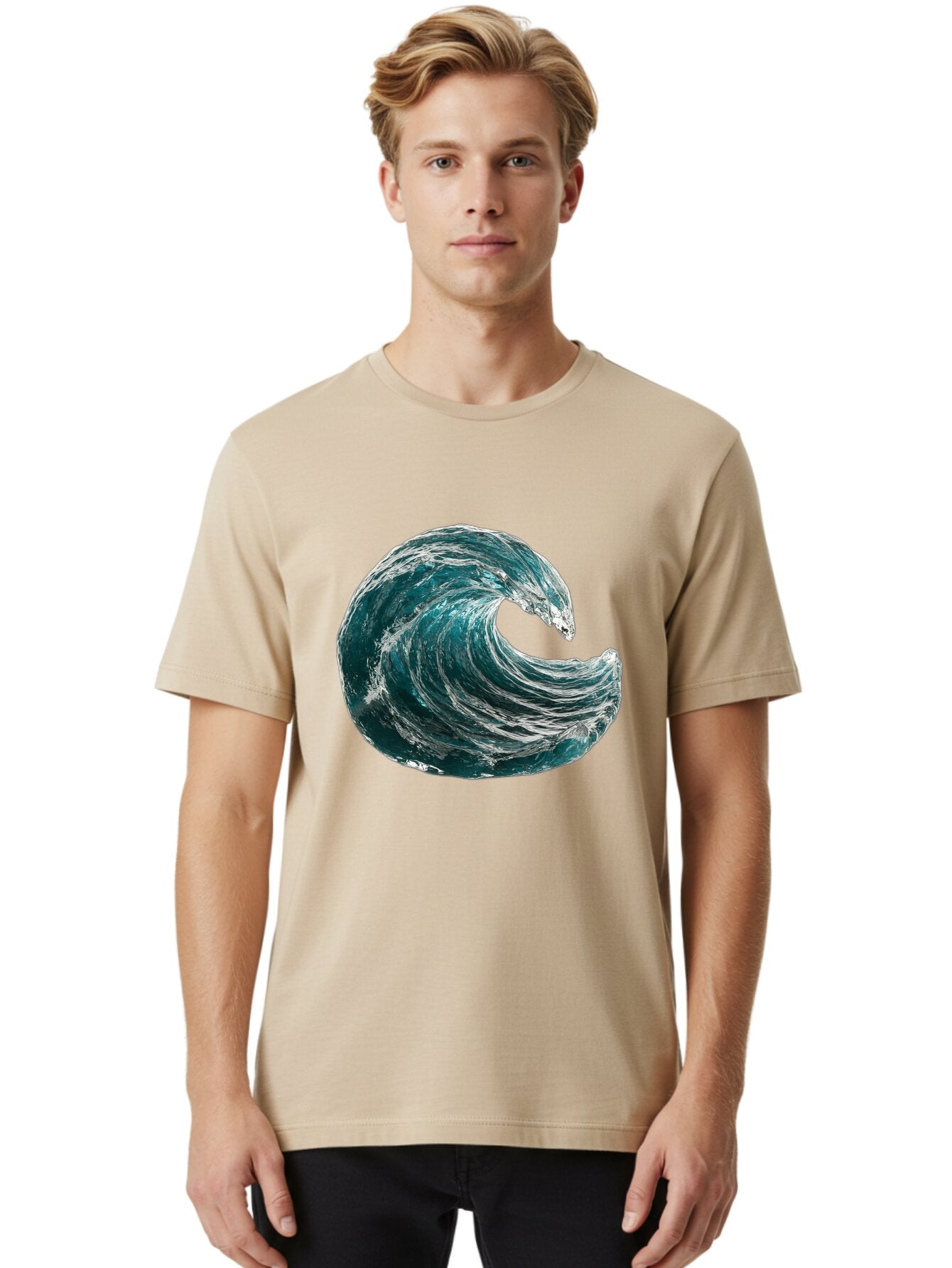 Crashing-Wave-1 Men'S Graphic Tee, 100% Cotton, Comfortable Casual Summer Wear, Machine Washable, Vintage Camera, Old Camera, Antique Camera, Black Camera, Classic Photography, Photography Equipment, Nostalgic Device, Film Camera, Camera Art Baq590 22