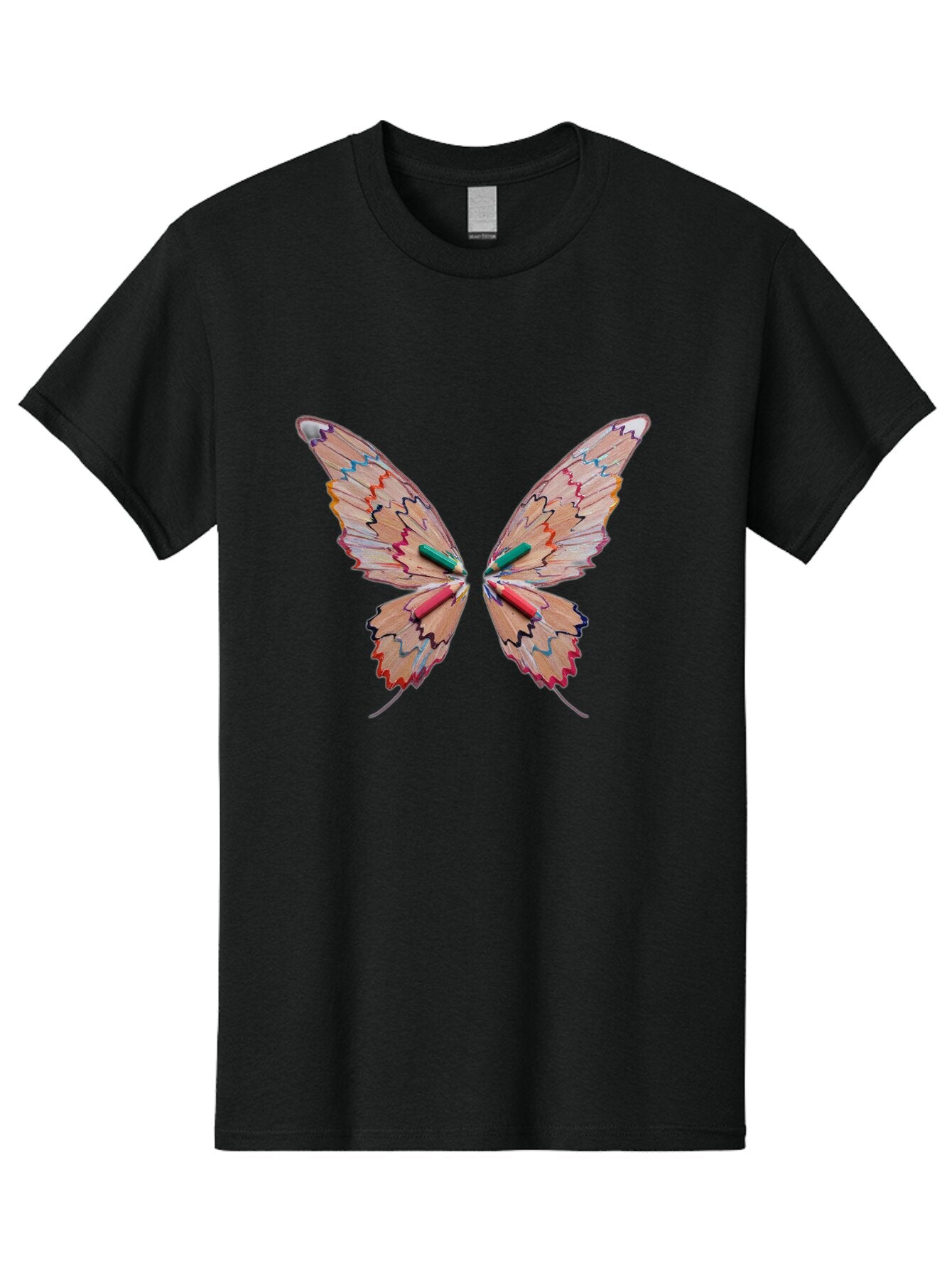Crayon-Butterfly Men'S Graphic Tee, 100% Cotton, Comfortable Casual Summer Wear, Machine Washable, Vintage Camera, Old Camera, Antique Camera, Black Camera, Classic Photography, Photography Equipment, Nostalgic Device, Film Camera, Camera Art Baq592 11