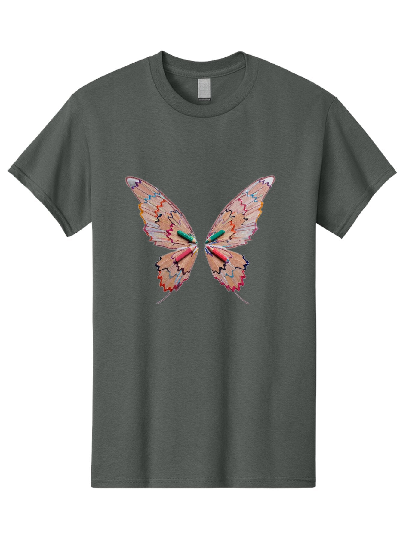 Crayon-Butterfly Men'S Graphic Tee, 100% Cotton, Comfortable Casual Summer Wear, Machine Washable, Vintage Camera, Old Camera, Antique Camera, Black Camera, Classic Photography, Photography Equipment, Nostalgic Device, Film Camera, Camera Art Baq592 3