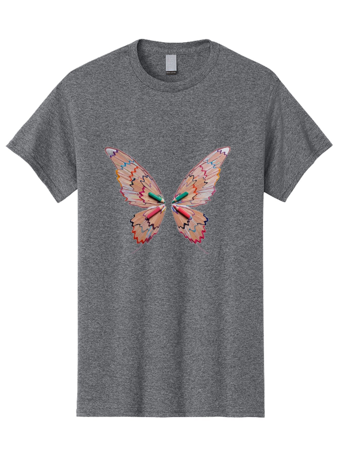 Crayon-Butterfly Men'S Graphic Tee, 100% Cotton, Comfortable Casual Summer Wear, Machine Washable, Vintage Camera, Old Camera, Antique Camera, Black Camera, Classic Photography, Photography Equipment, Nostalgic Device, Film Camera, Camera Art Baq592 6