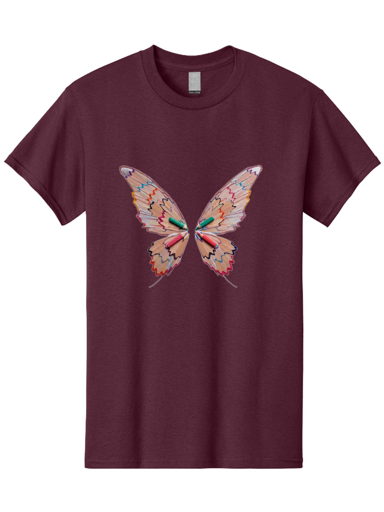Crayon-Butterfly Men'S Graphic Tee, 100% Cotton, Comfortable Casual Summer Wear, Machine Washable, Vintage Camera, Old Camera, Antique Camera, Black Camera, Classic Photography, Photography Equipment, Nostalgic Device, Film Camera, Camera Art Baq592 5