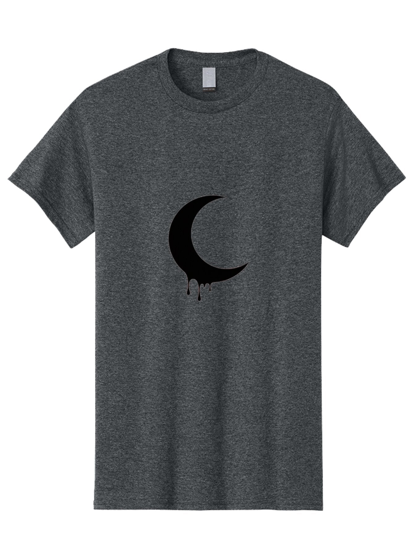 Crescent-Moon-Dripping Men'S Graphic Tee, 100% Cotton, Comfortable Casual Summer Wear, Machine Washable, Vintage Camera, Old Camera, Antique Camera, Black Camera, Classic Photography, Photography Equipment, Nostalgic Device, Film Camera, Baq593 11
